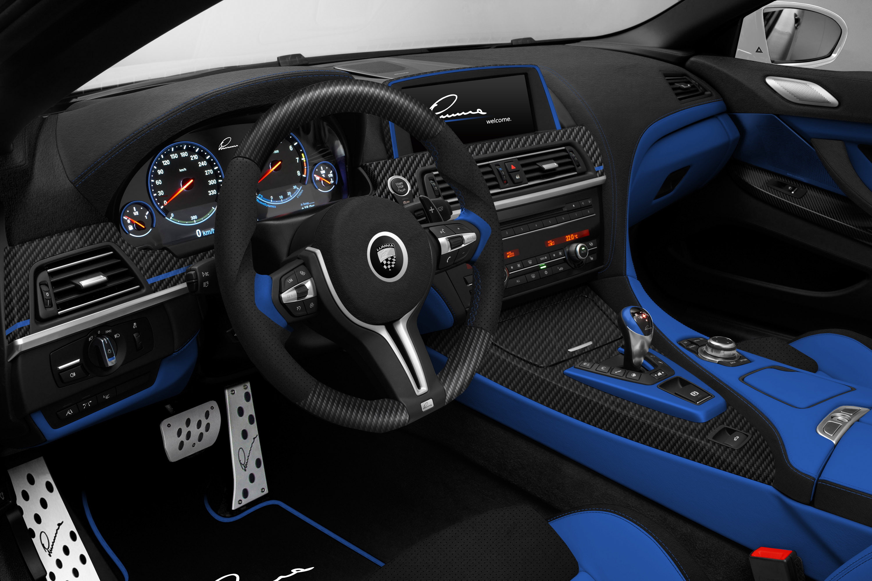 tuning, lumma design, 2013, interior, 2K, m 6, bmw, HD Wallpaper