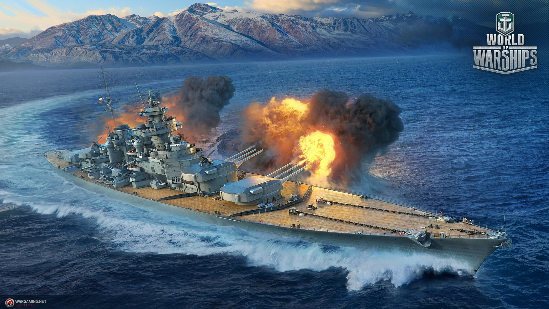 World of Warships, 1080P, HD Wallpaper