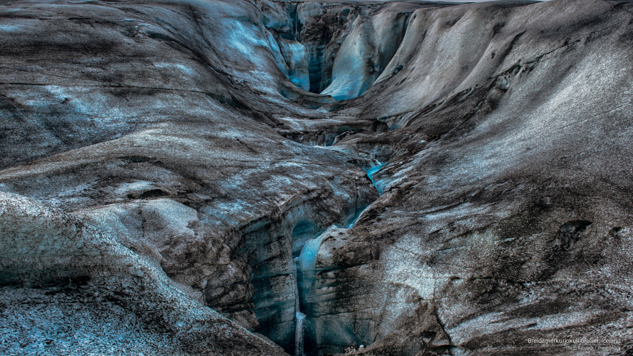 Nature, breidamerkurjokull, iceland, 2K, glacier, HD Wallpaper