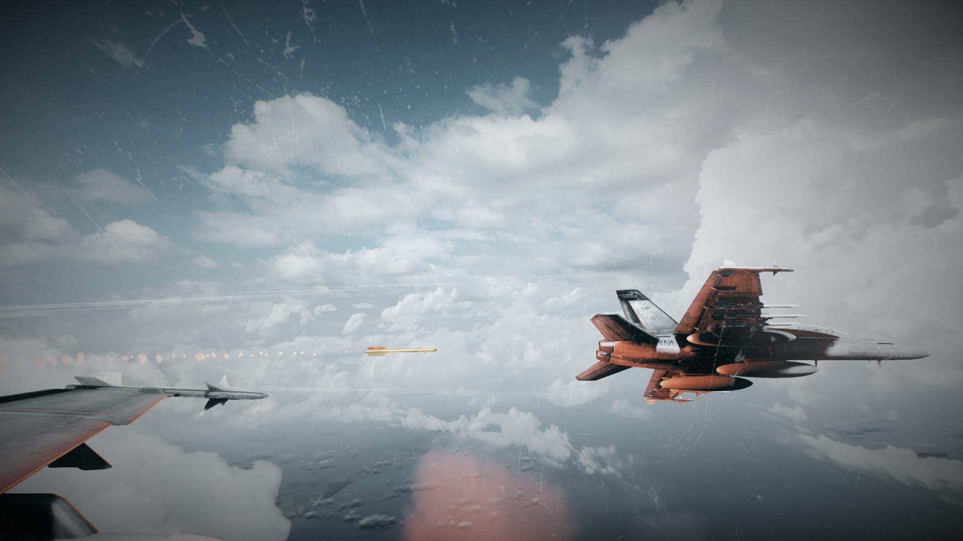 reflection, video games, Jet Fighter, water, 1080P, motion, transportation, plane, day, on the move, air vehicle, mid-air, Battlefield 3, sky, airplane, HD Wallpaper