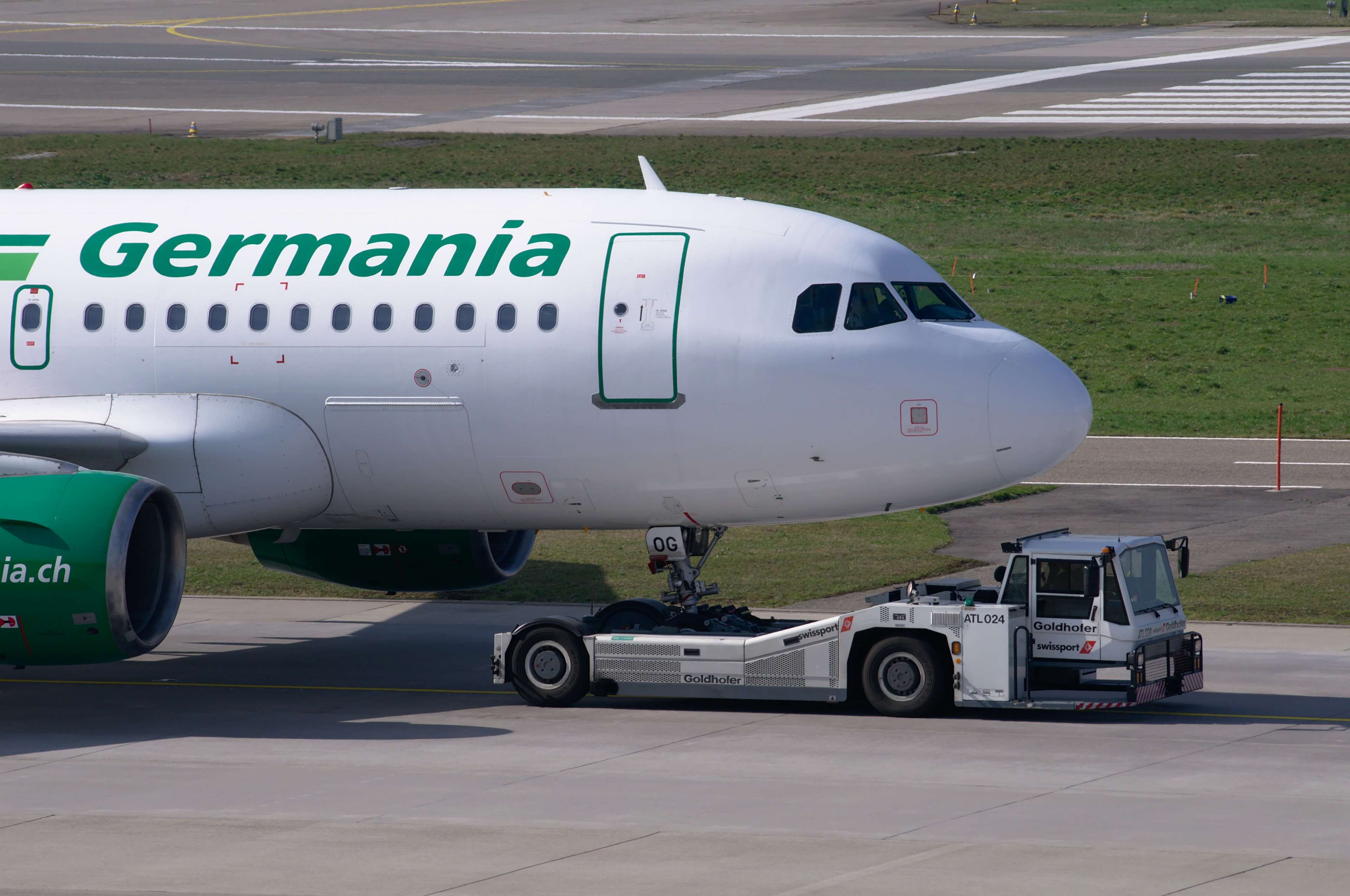 nature, day, a319, airport zurich, commercial airplane, transportation, jet, land vehicle, tractor, air vehicle, stationary, white color, no people, road, HD Wallpaper
