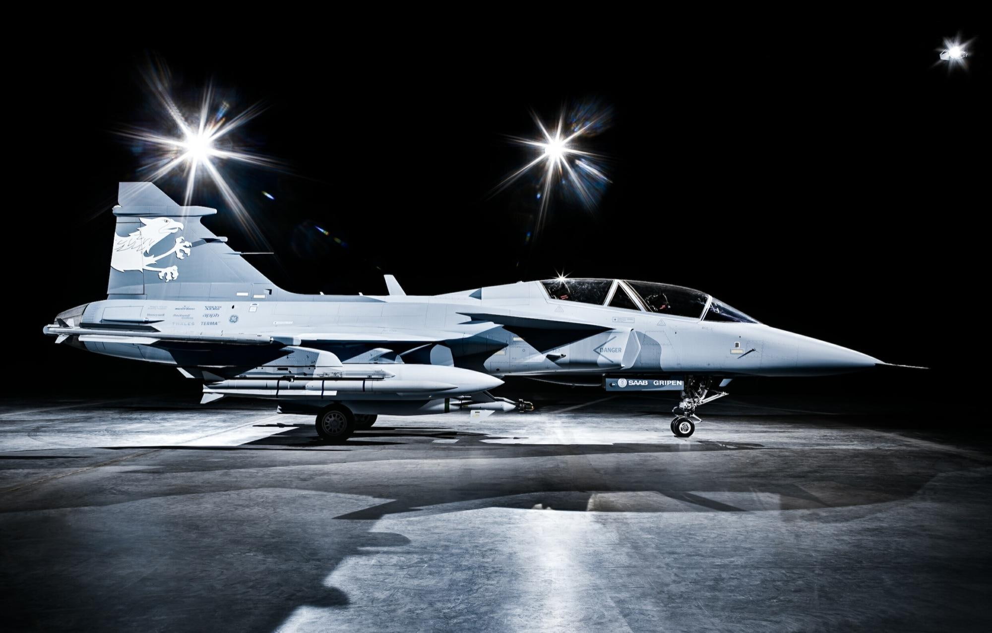 gripen, euro, aircraft planes, 1080P, saab, HD Wallpaper