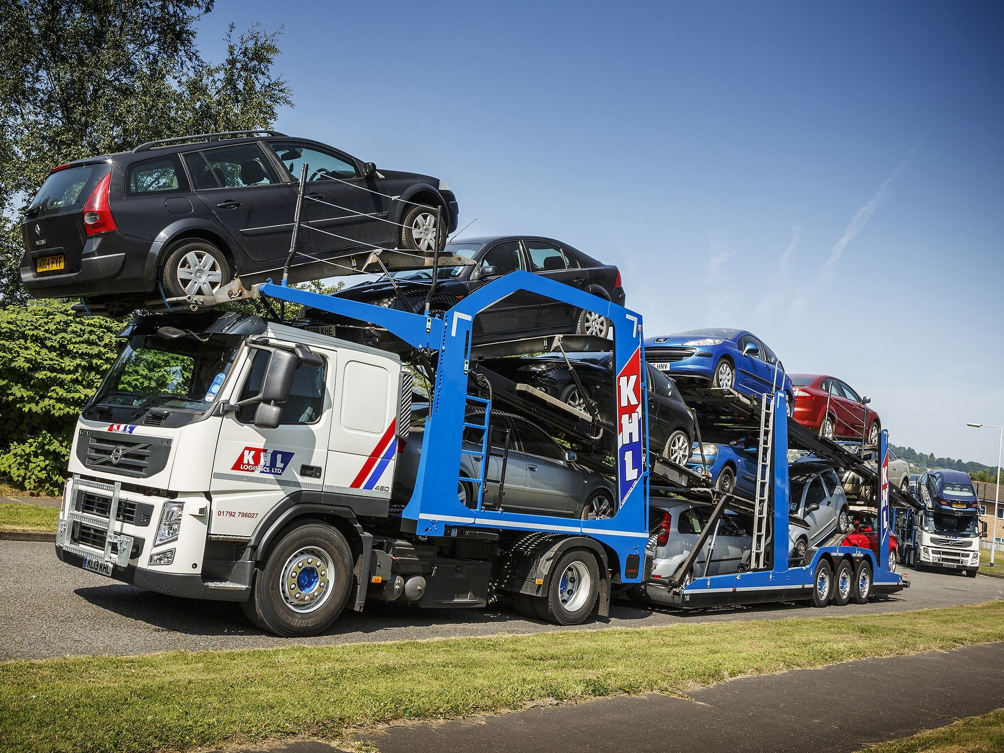 volvo, 450, uk-spec, 1080P, 2011, 4x2, f-m, tractor, semi, HD Wallpaper