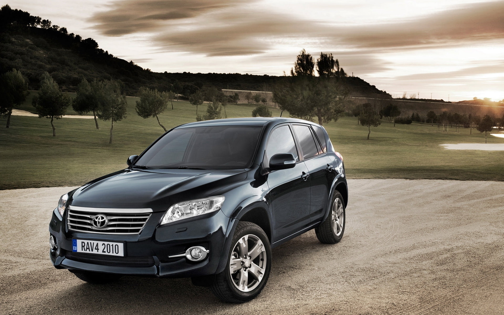 suv, car, black, rav, 1080P, toyota, jeep, HD Wallpaper