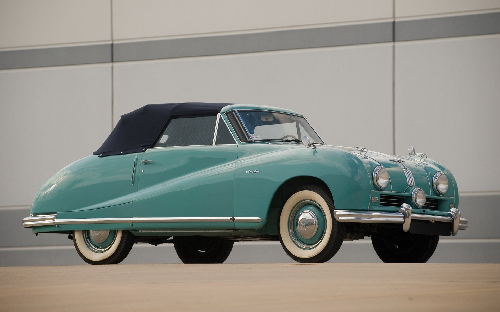 austin, atlantic, 1950, retro, 1080P, convertible, a90, classic, HD Wallpaper