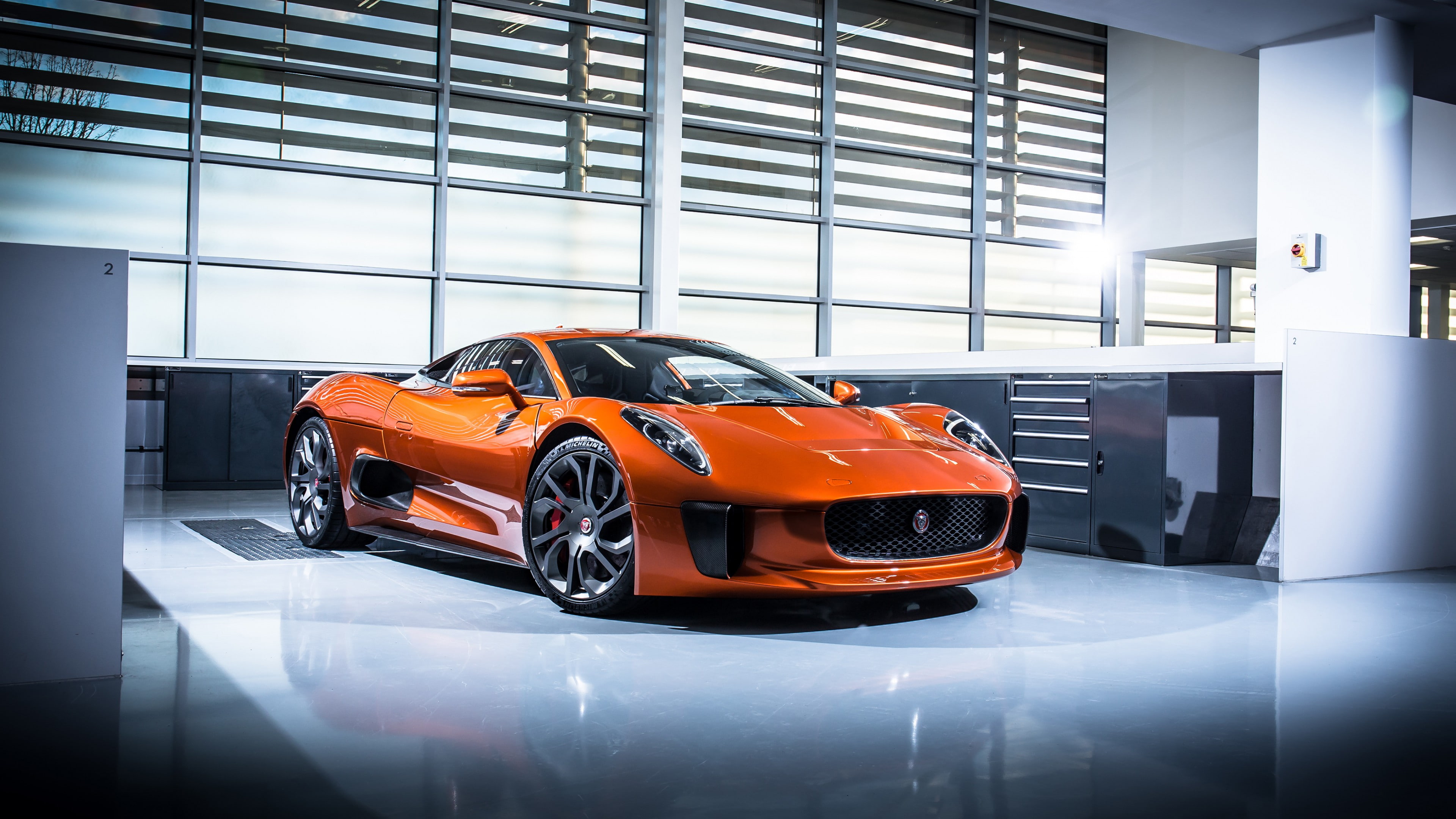 007 Spectre movie, 4K, Jaguar C-X75, HD Wallpaper