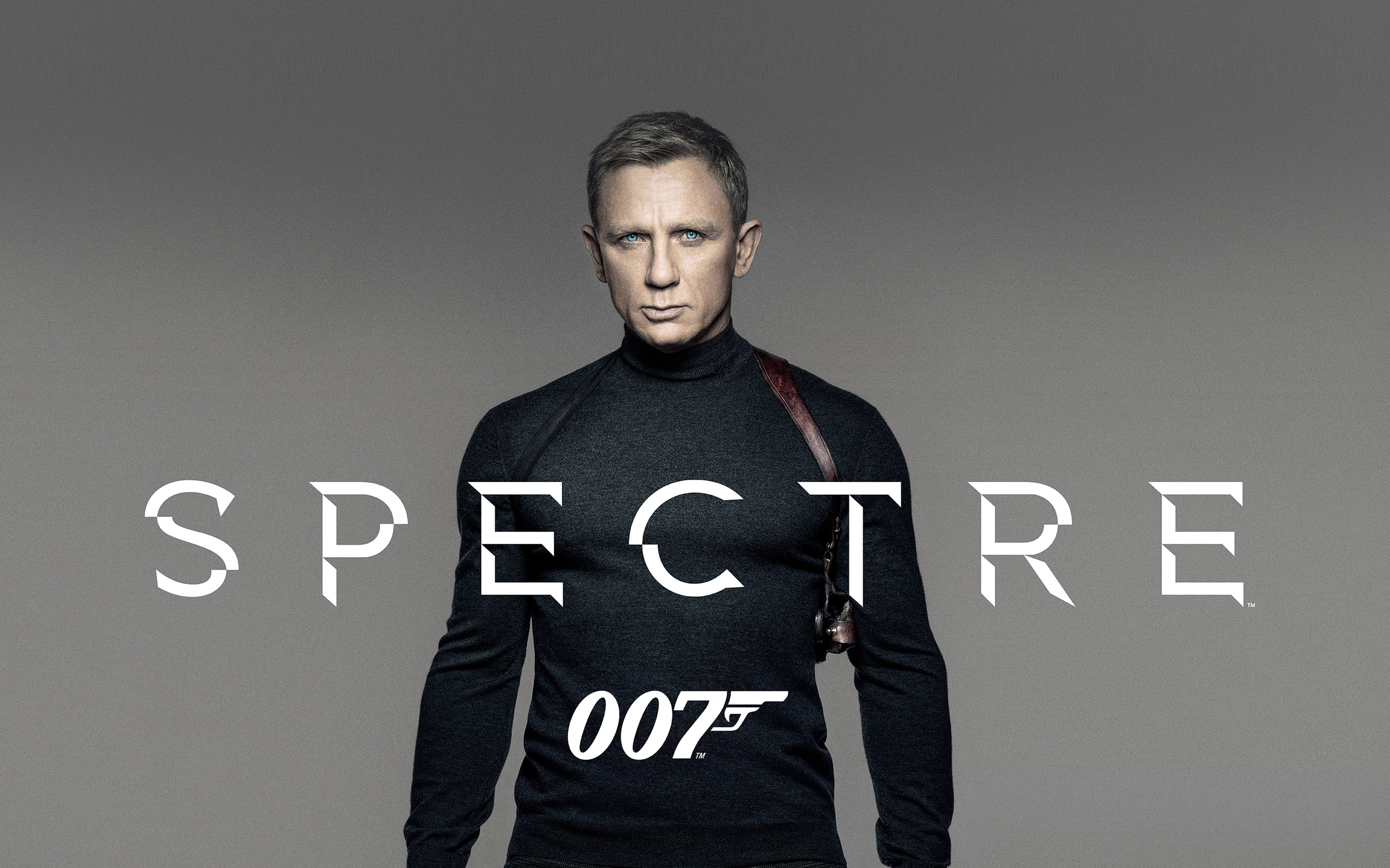 standing, clothing, gray, bond, looking at camera, one person, movie, poster, casual clothing, front view, portrait, 007, western script, lifestyles, adult, HD Wallpaper