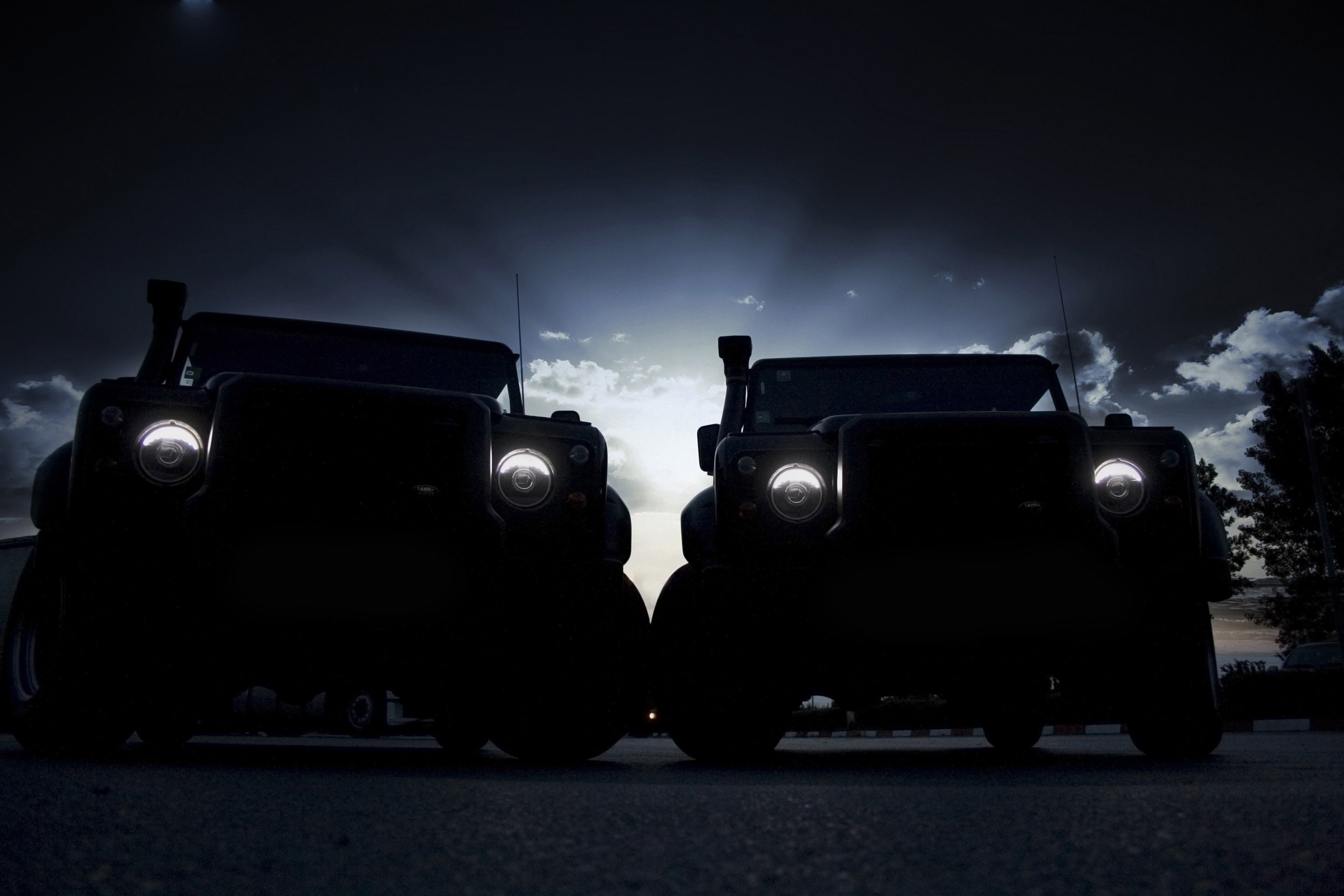 vilner, suv, offroad, 4x4, defender, 2011, 2K, land, rover, HD Wallpaper