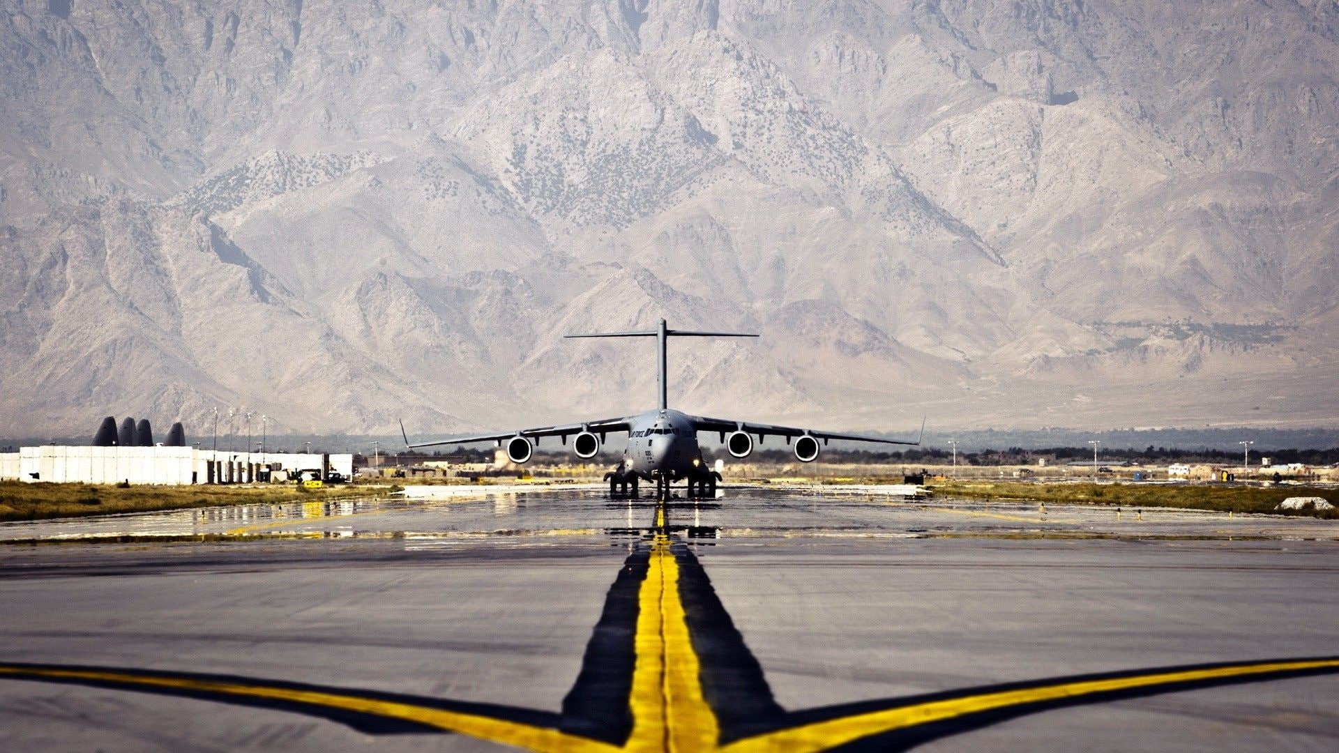 C-17 Globmaster, 1080P, aircraft, HD Wallpaper