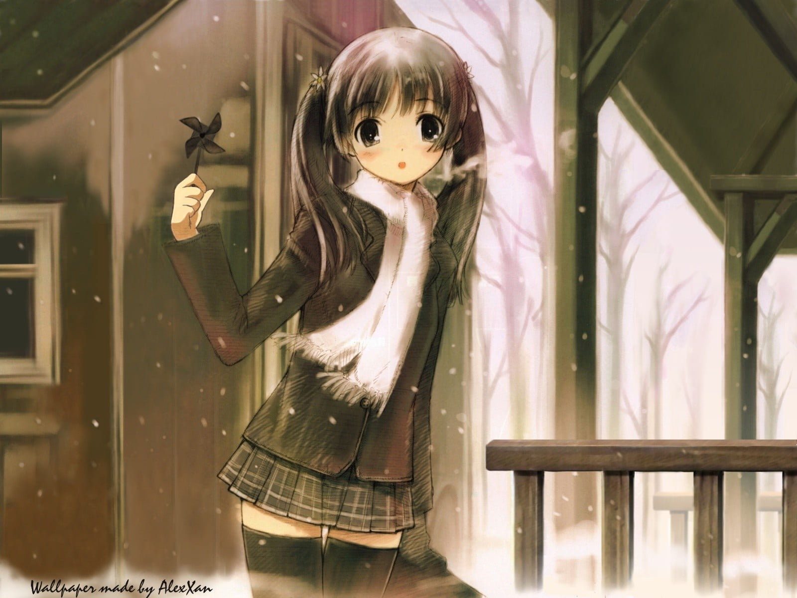 r you, childhood, leisure activity, standing, snow, human representation, hisashi, mizuki, indoors, portrait, hairstyle, black, glass - material, one person, HD Wallpaper