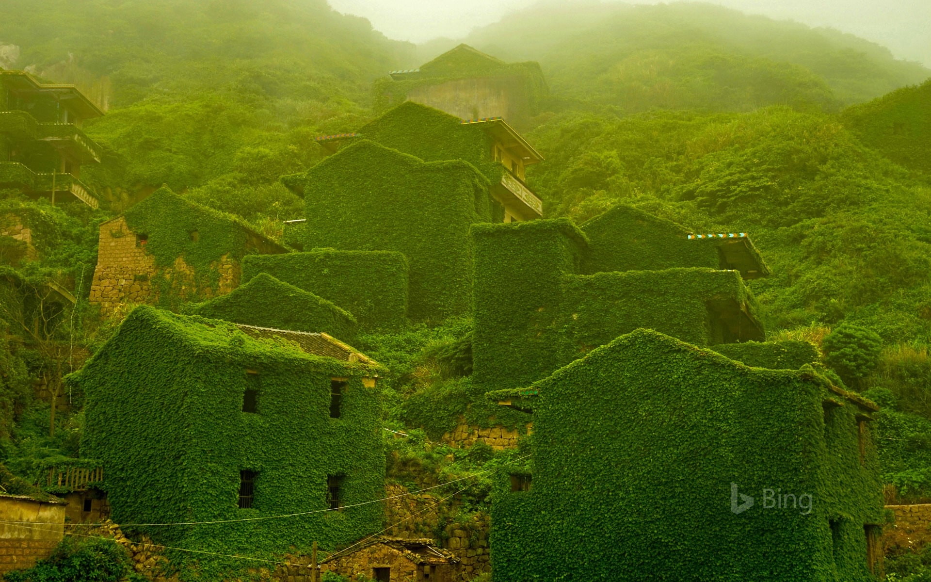 history, architecture, ancient civilization, landscape, building, outdoors, bing, deskt, island, built structure, day, nature, house, building exterior, HD Wallpaper