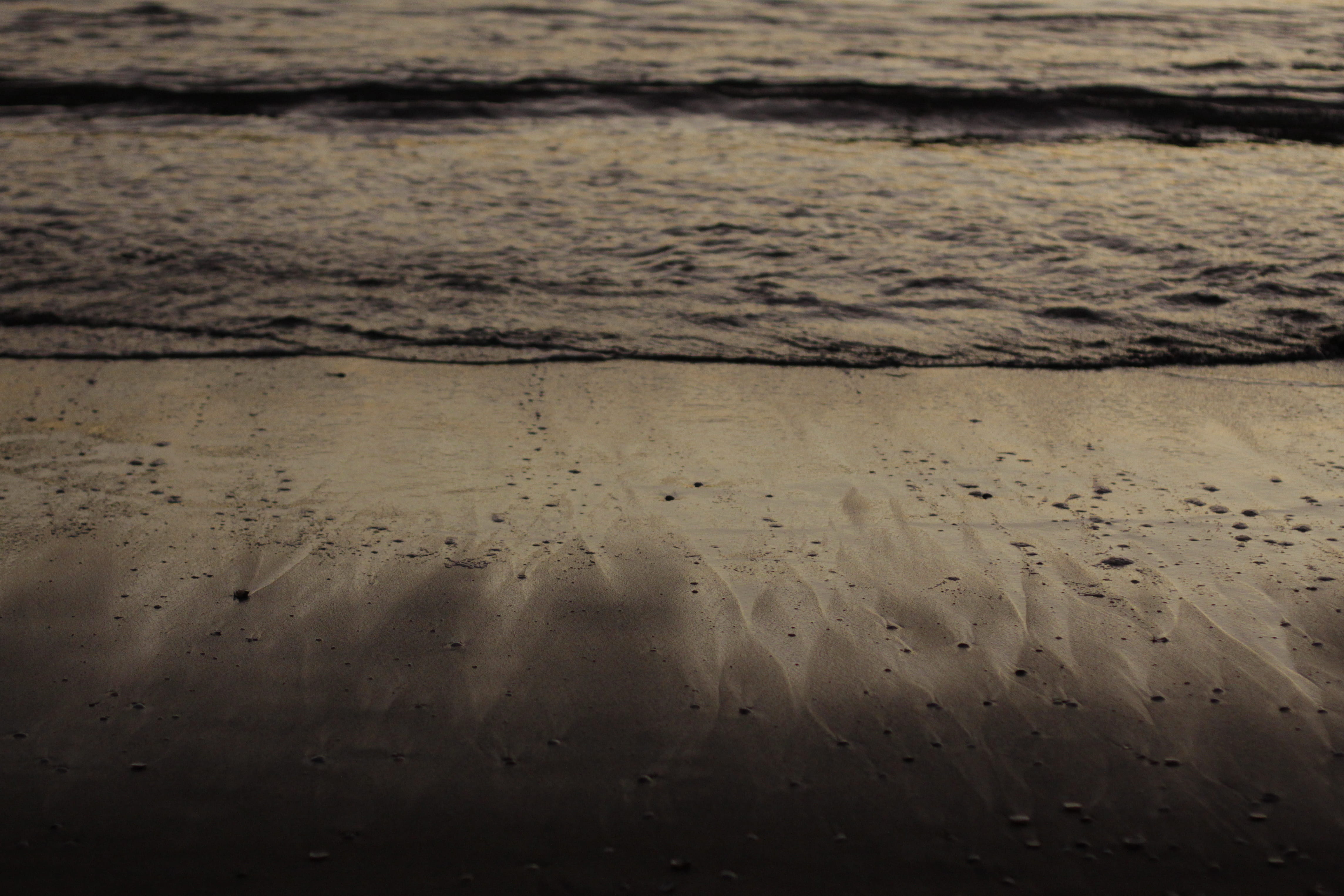 brazil, day, pontal, light, wet, motion, sunlight, sand, sun, 4K, paraty, pattern, nature, brasil, wave, high angle view, beauty in nature, outdoors, no people, HD Wallpaper