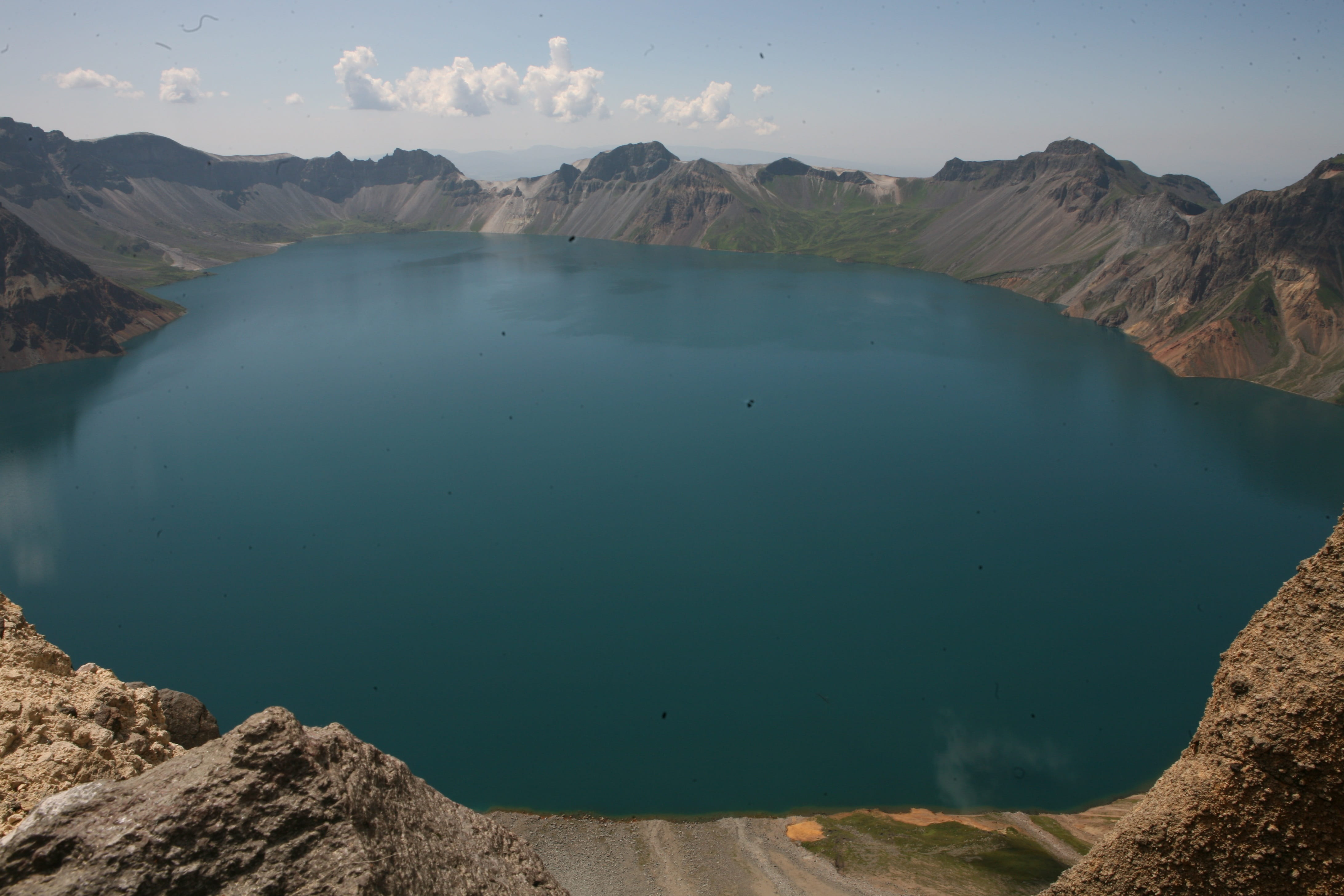 idyllic, nature, day, rock, non-urban scene, 4K, scenics - nature, no people, outdoors, water, Changbai Mountain, geology, Heilongjiang, remote, mountain, HD Wallpaper