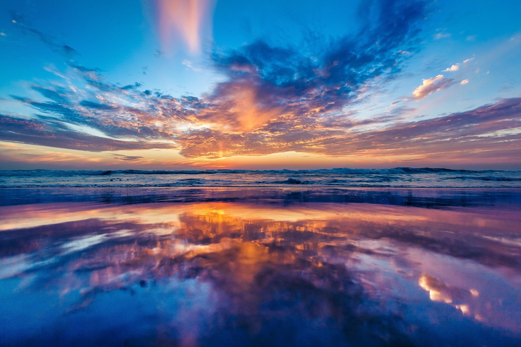 travel, seascape, cloud - Sky, lake, scenics - nature, beauty In Nature, cloudscape, morning, idyllic, dusk, ocean, beach, 1080P, light - Natural Phenomenon, HD Wallpaper