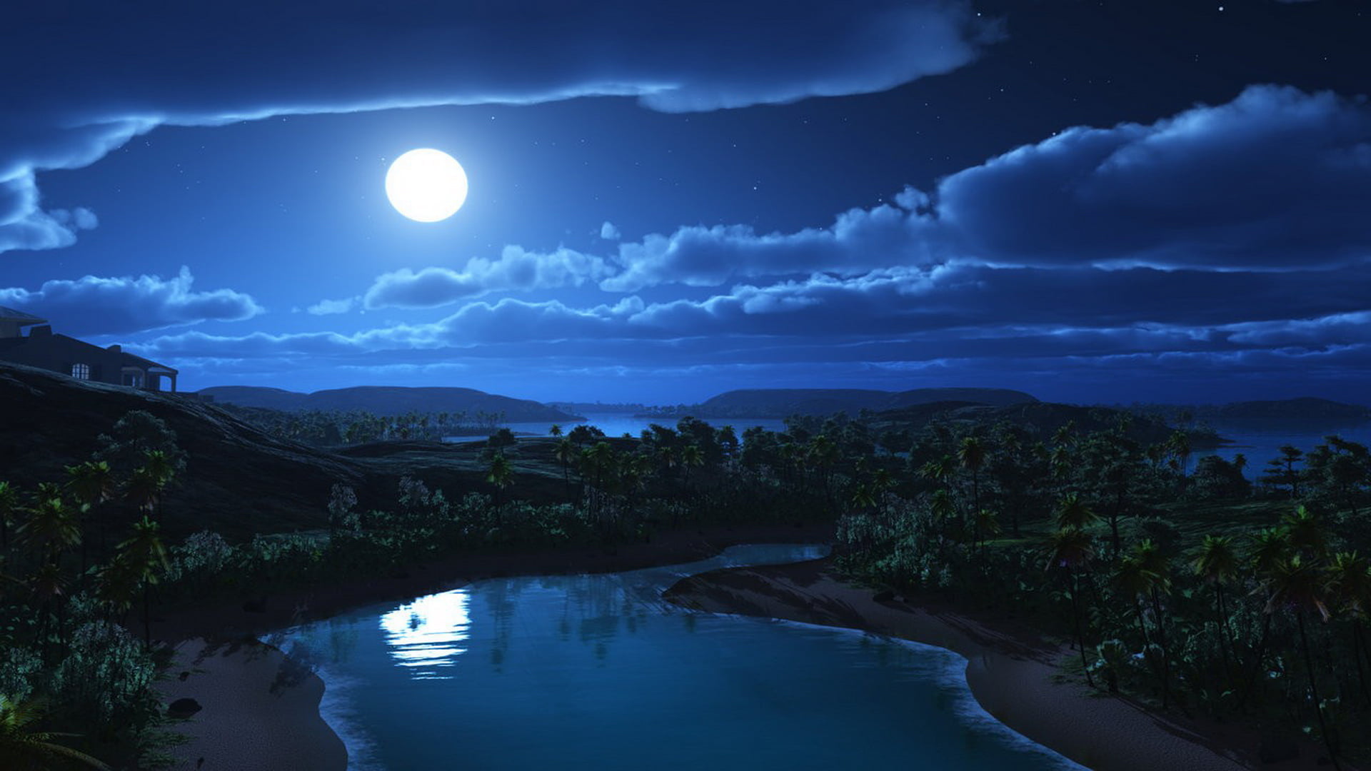 beach, light, ocean, day, sea, sunny, sunset, lake, heaven, sky, beauty in nature, calm, travel, cloudy, tranquil, weather, idyllic, water, full moon, river, HD Wallpaper
