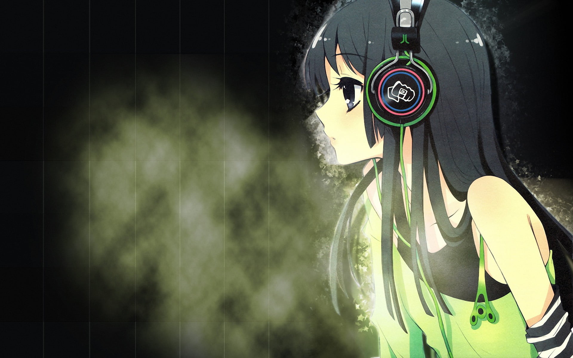 arts culture and entertainment, Akiyama Mio, outdoors, headphones, close-up, social issues, body part, one person, night, focus on foreground, standing, HD Wallpaper