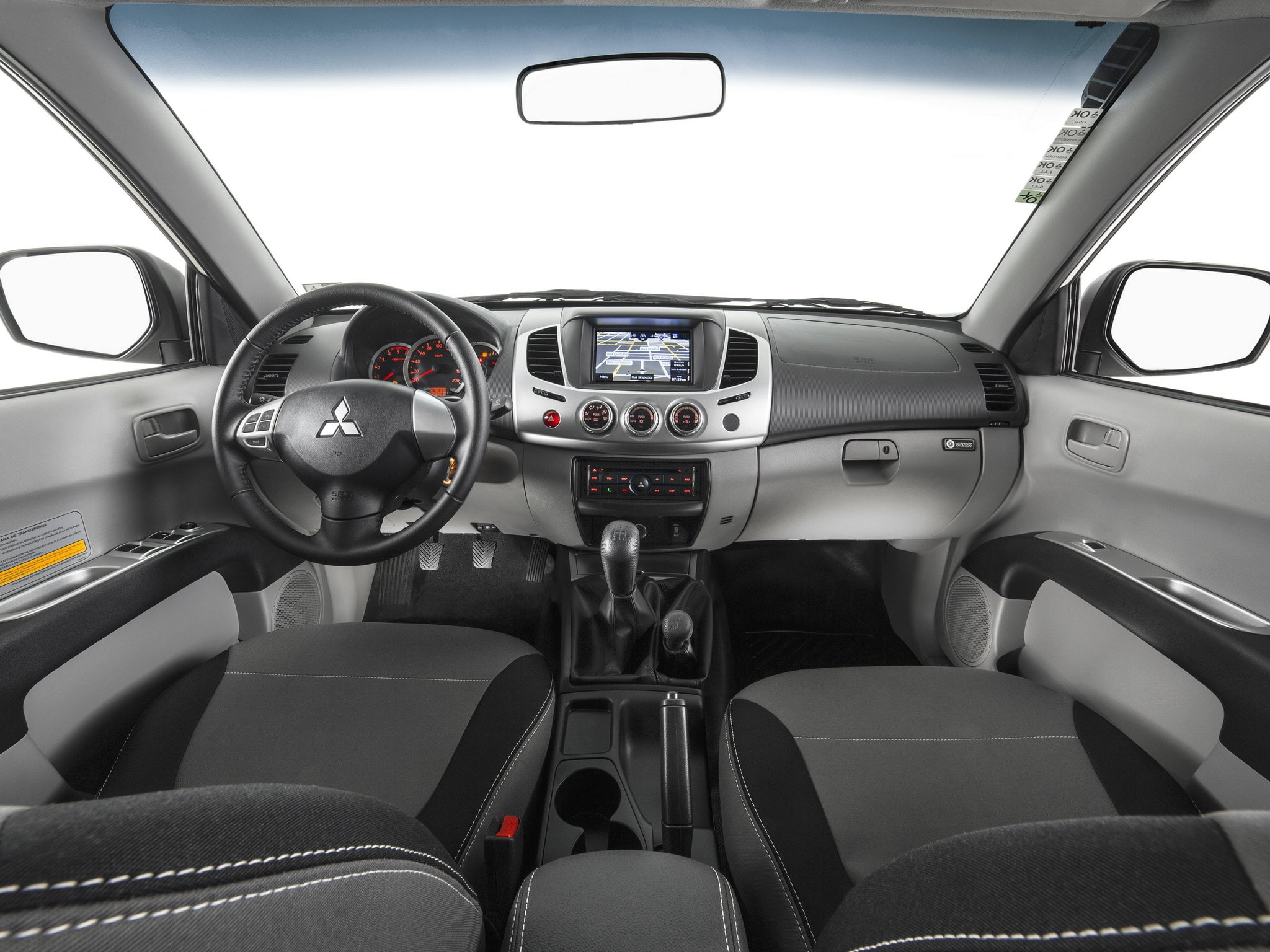 interior, savana, 2014, pickup, mitsubishi, 1080P, triton, l200, HD Wallpaper