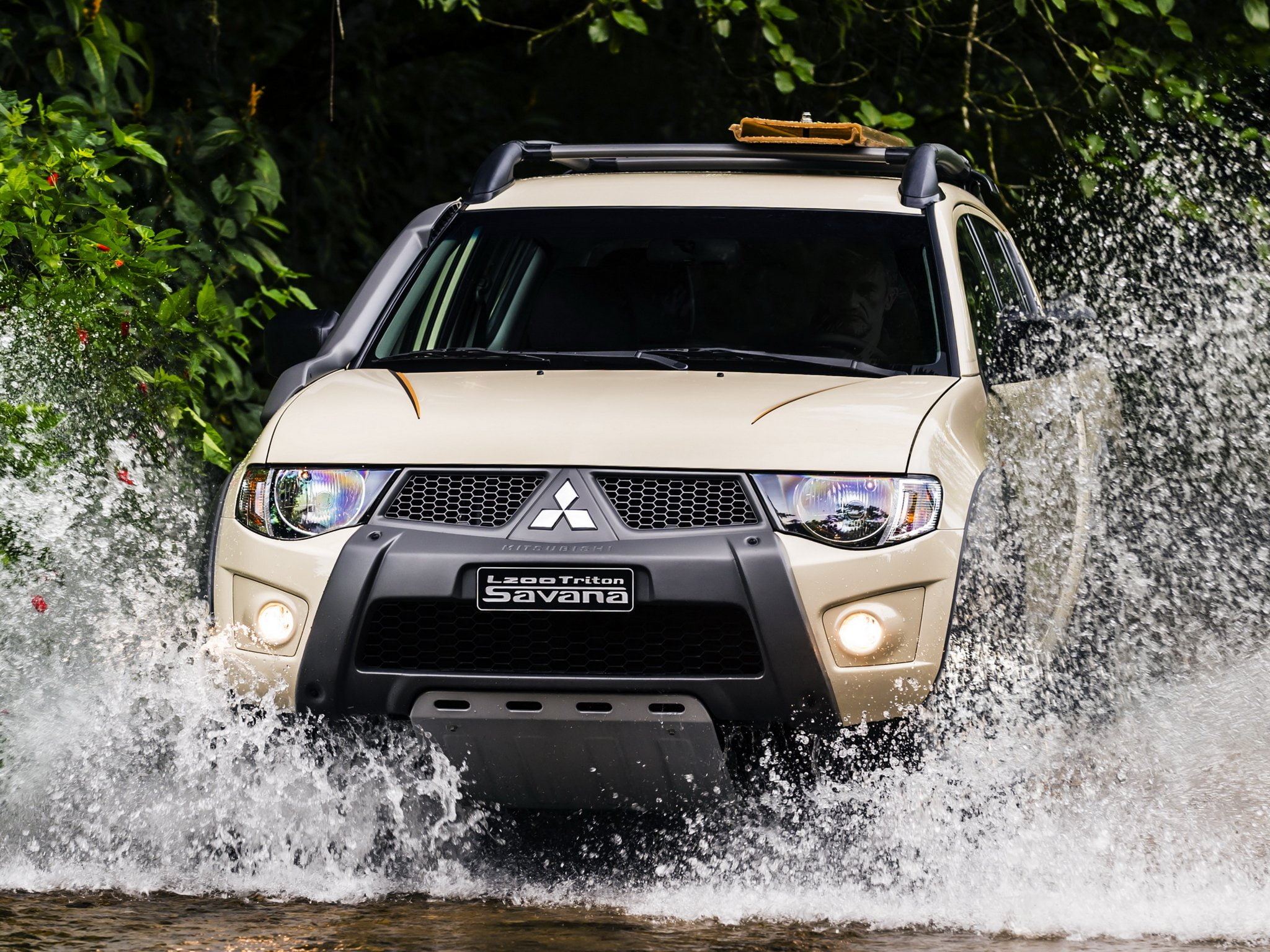mitsubishi, savana, 2014, l200, triton, pickup, 1080P, HD Wallpaper