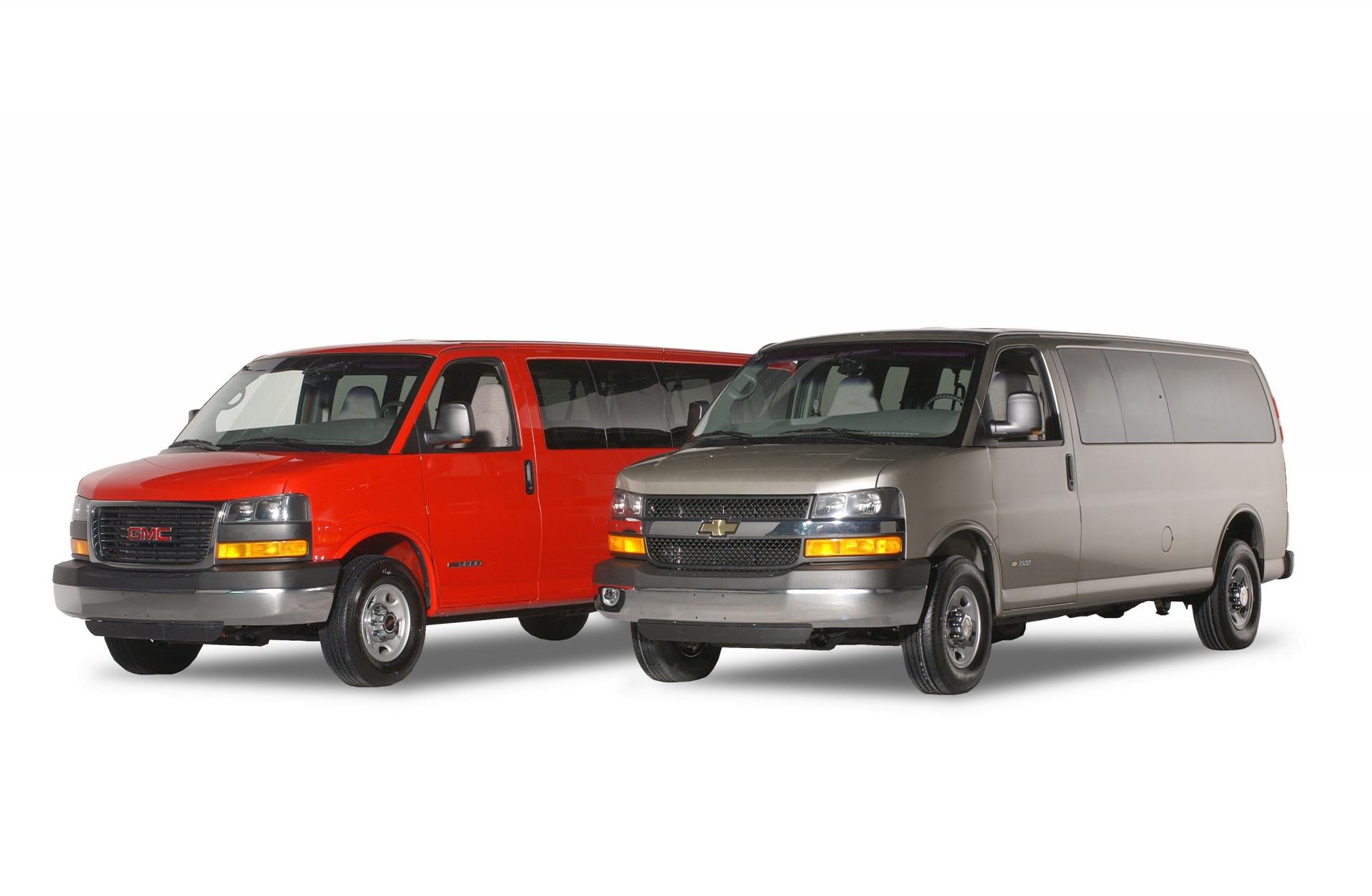 cargo, car, savana, van, gmc, 1080P, HD Wallpaper