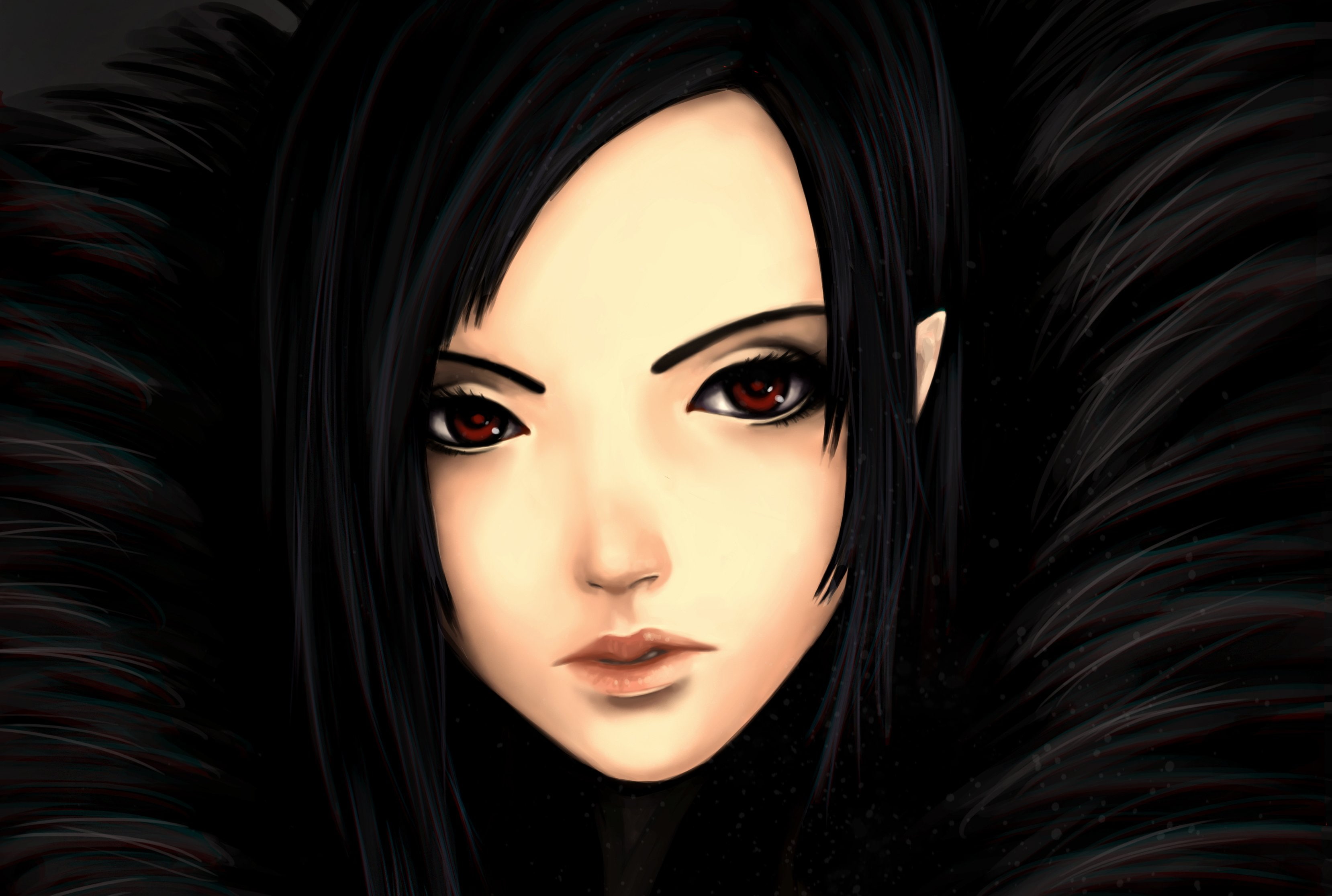 fighting, fantasy, rpg, martial, blade, online, glance, mmo, and, 2K, action, face, soul, elves, arts, elf, games, asian, anime, HD Wallpaper
