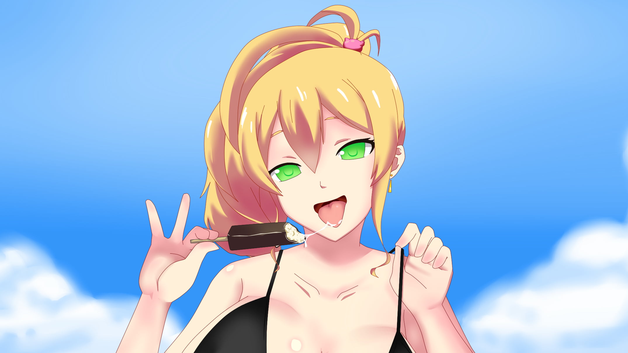 Anime, 1080P, Hajimete no Gal, Yukana Yame, HD Wallpaper