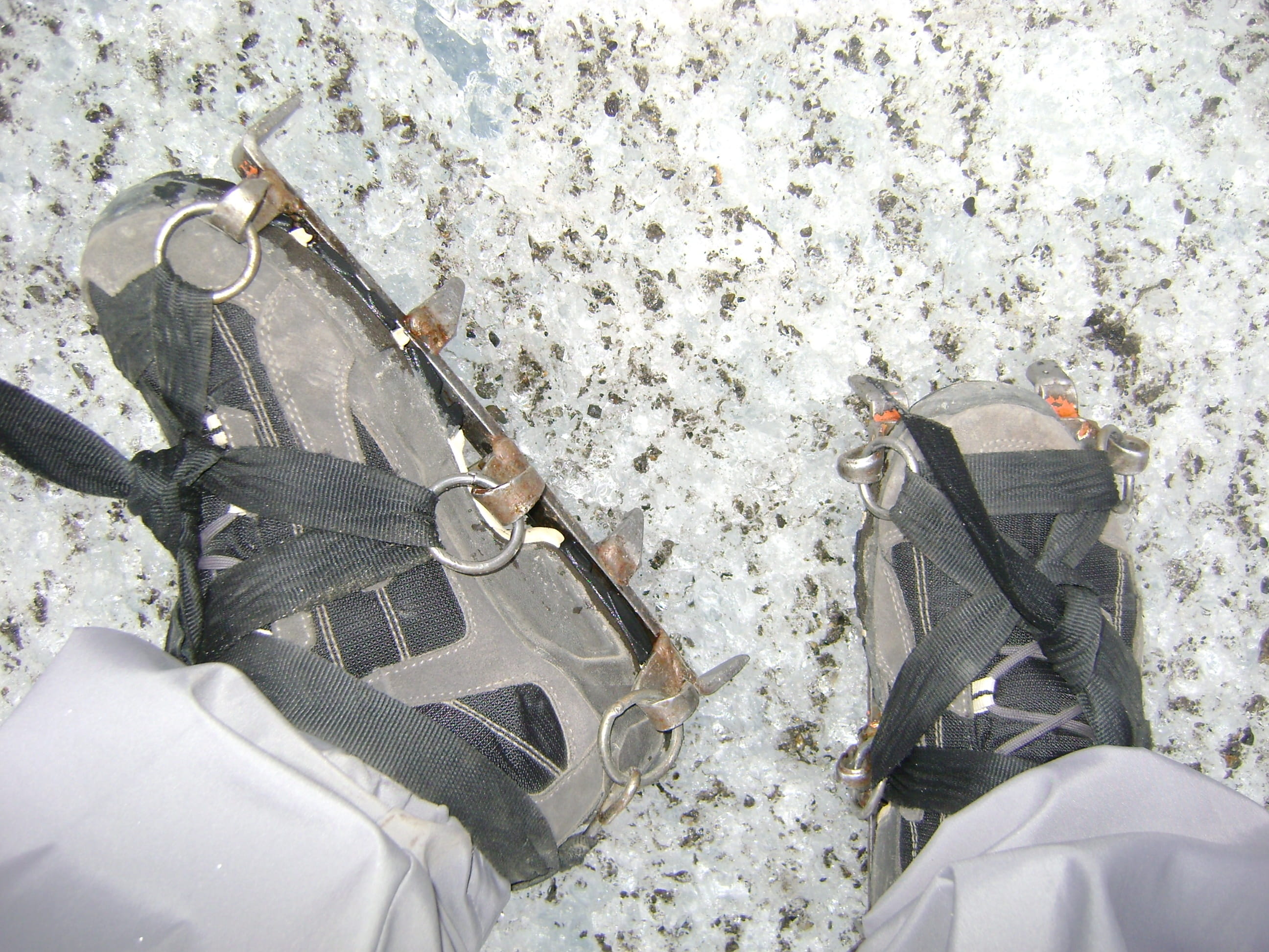 lifestyles, human leg, adults only, moreno expert, day, shoe, argentina, leisure activity, winter, personal perspective, nature, El Calafate, high angle view, HD Wallpaper