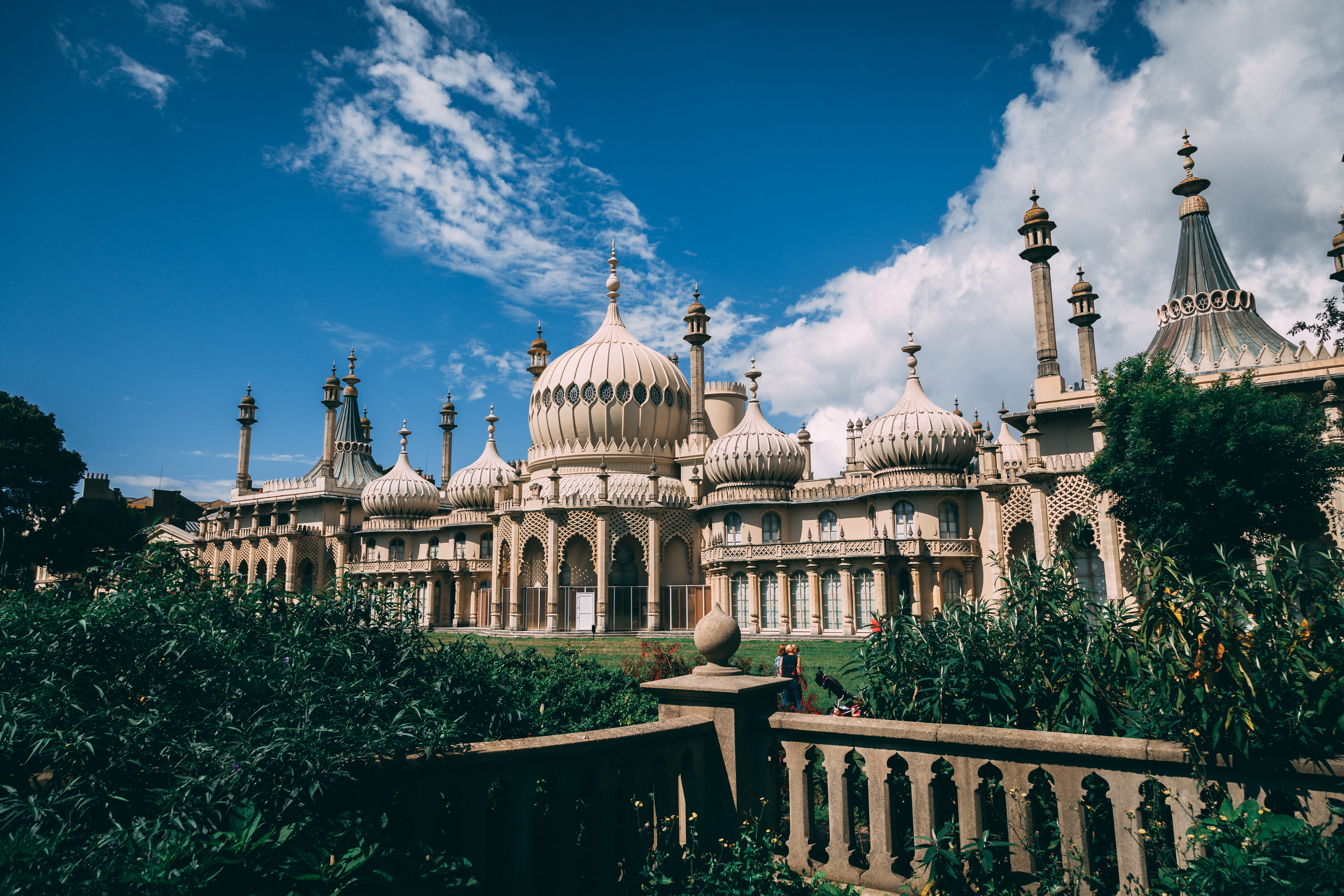 building, spirituality, no people, plant, travel destinations, architecture, building exterior, belief, brighton, tree, dome, place of worship, architectural column, HD Wallpaper