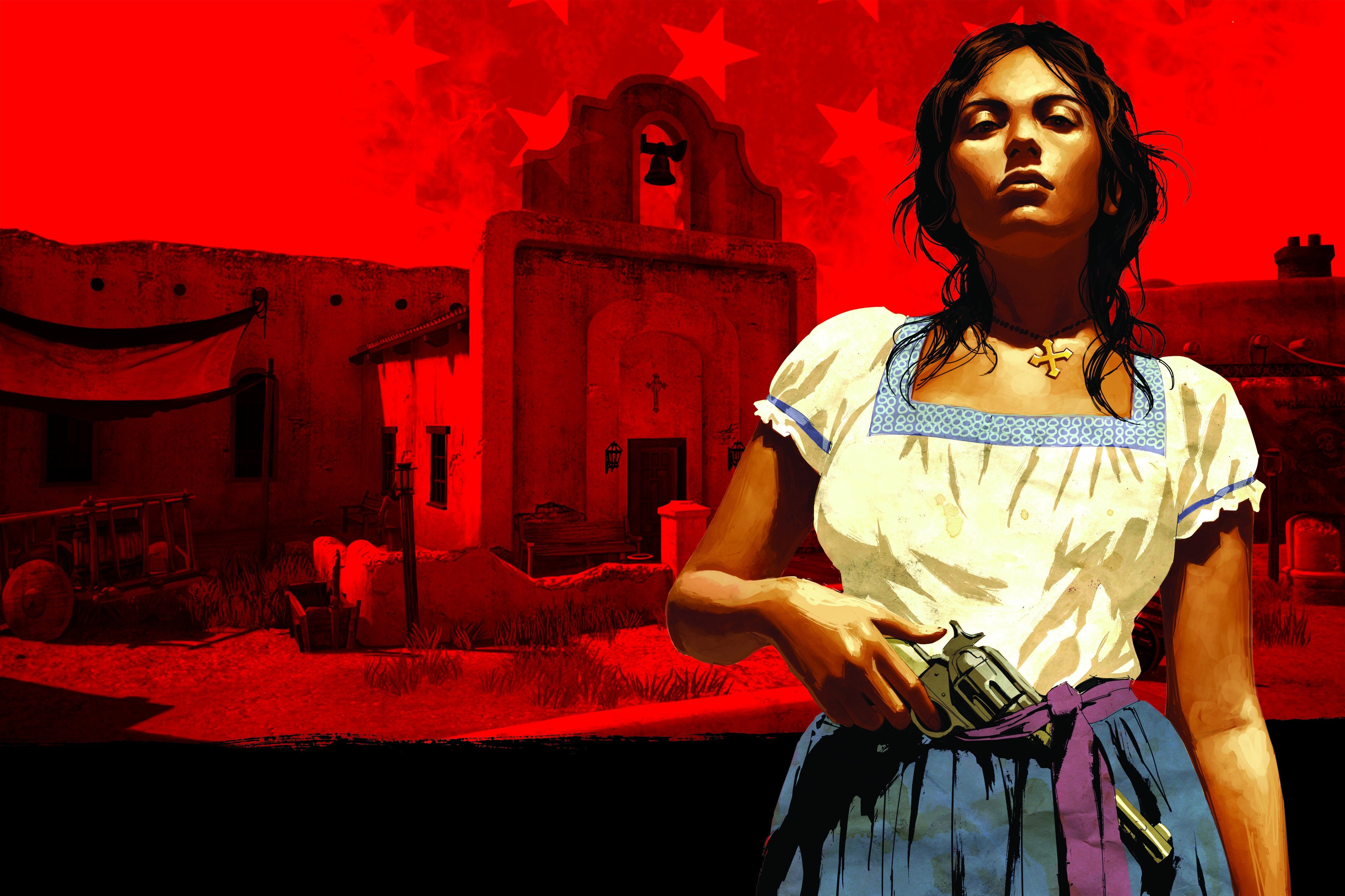 Luisa Fortuna, Red Dead Redemption, 4K, HD Wallpaper