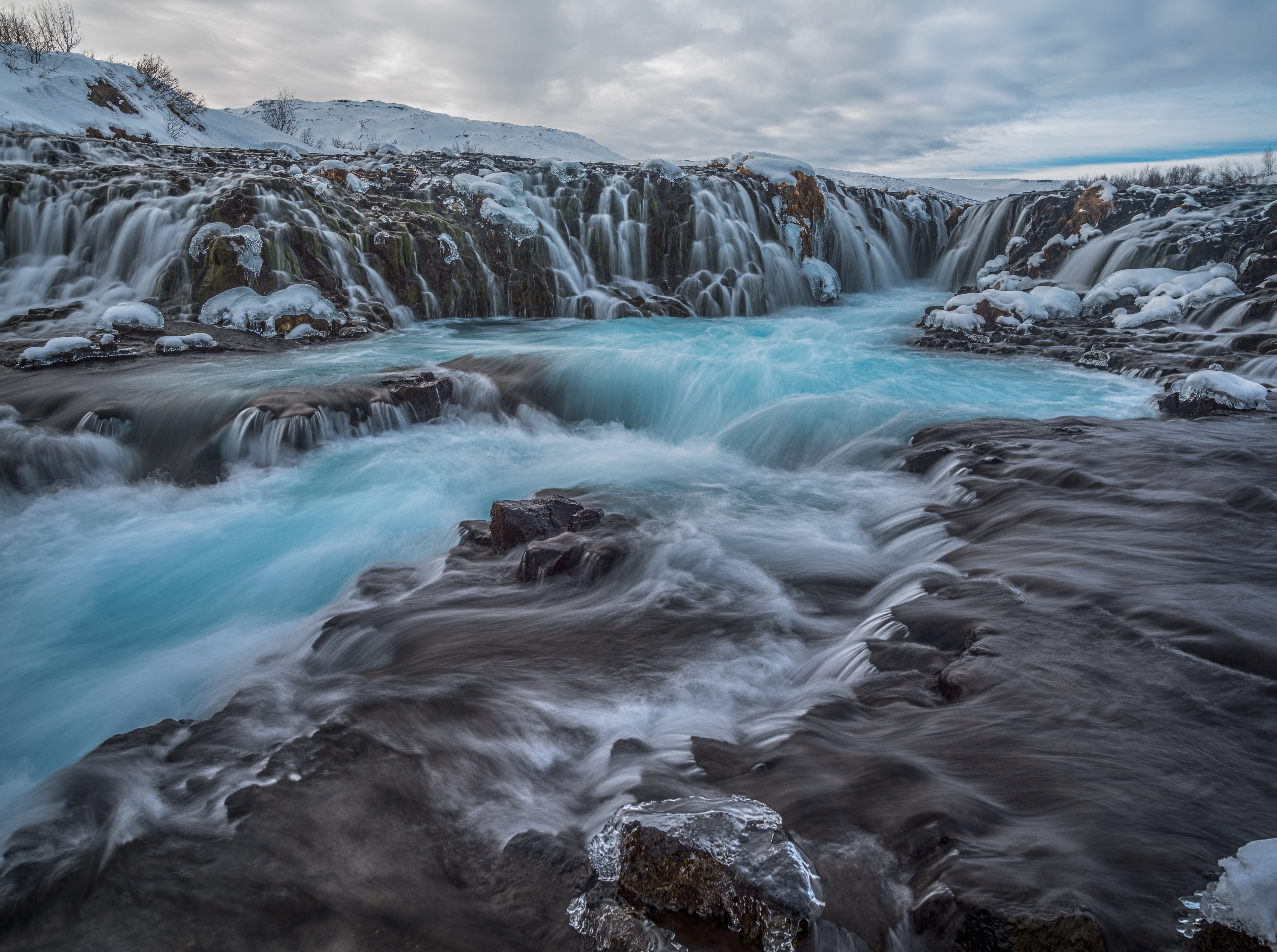 flowing, blue, body, Holiday, Adventure, tourism, beauty in nature, Water, sky, blurred motion, Fast, Iceland, laugarvatnarea, power in nature, Tour, Laugarvatn, HD Wallpaper