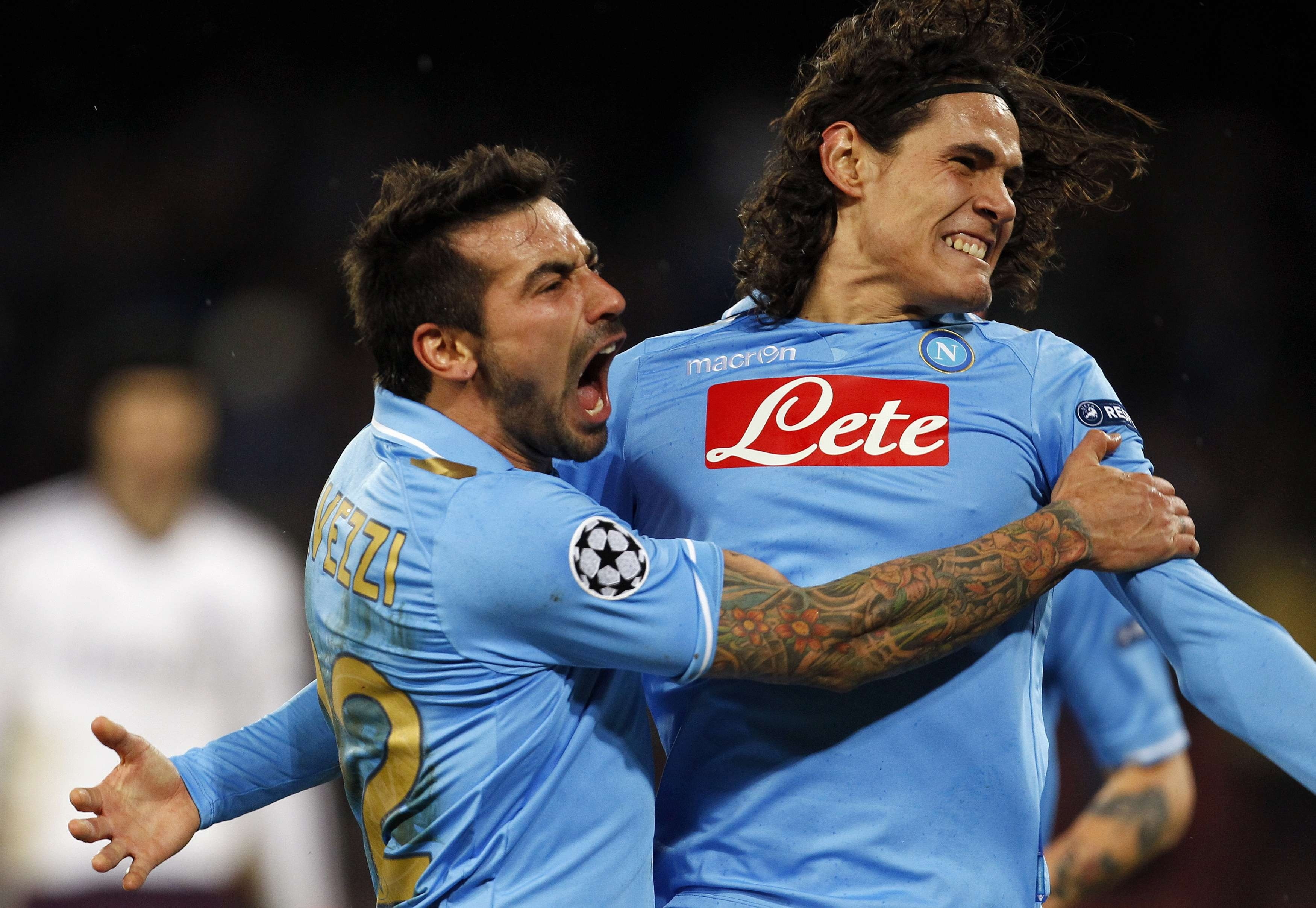 cavani, hd, Champions League, league, champions, sports, edinson cavani, art, ezequiel lavezzi, napoli, ezequiel, edinson, 2K, football, lavezzi, soccer, HD Wallpaper