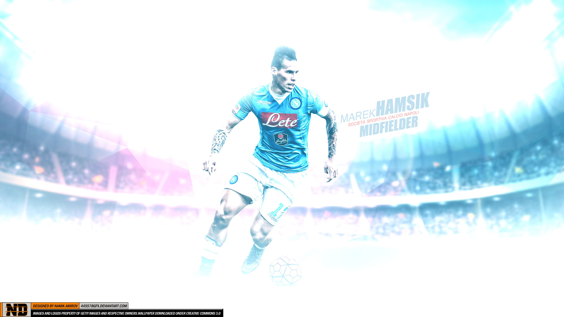 Marek Hamšík, Slovakian, 1080P, Soccer, S.S.C. Napoli, HD Wallpaper
