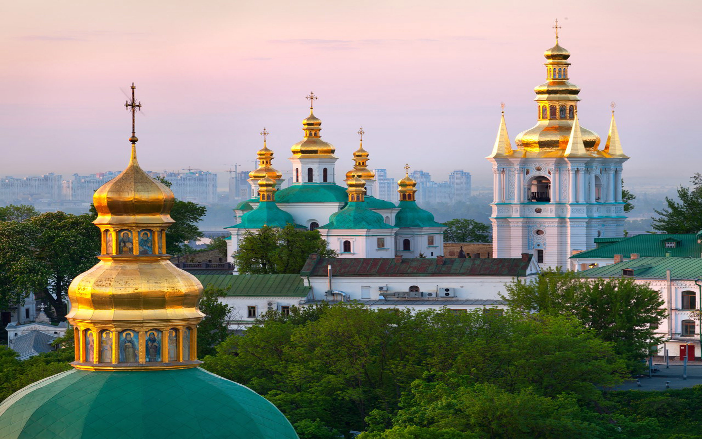 lavra, 2K, ukrainian, russian, kiev, view, pechersk, HD Wallpaper