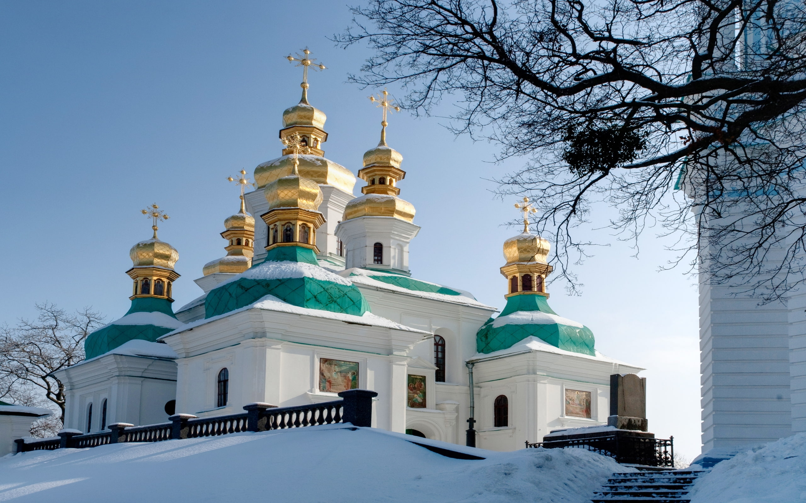 pechersk, lavra, 2K, church, kiev, HD Wallpaper