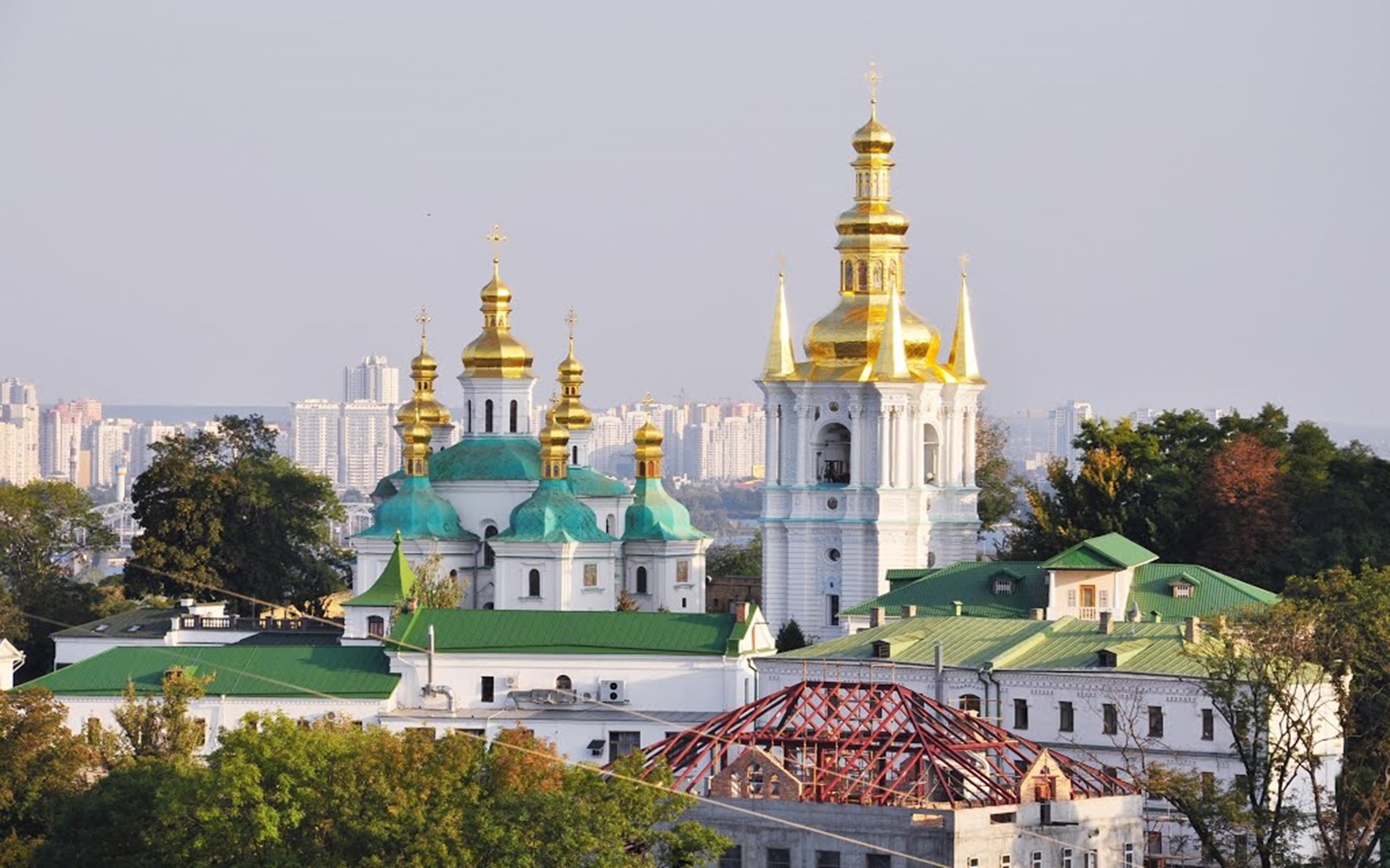 pechersk, kiev, 2K, lavra, HD Wallpaper