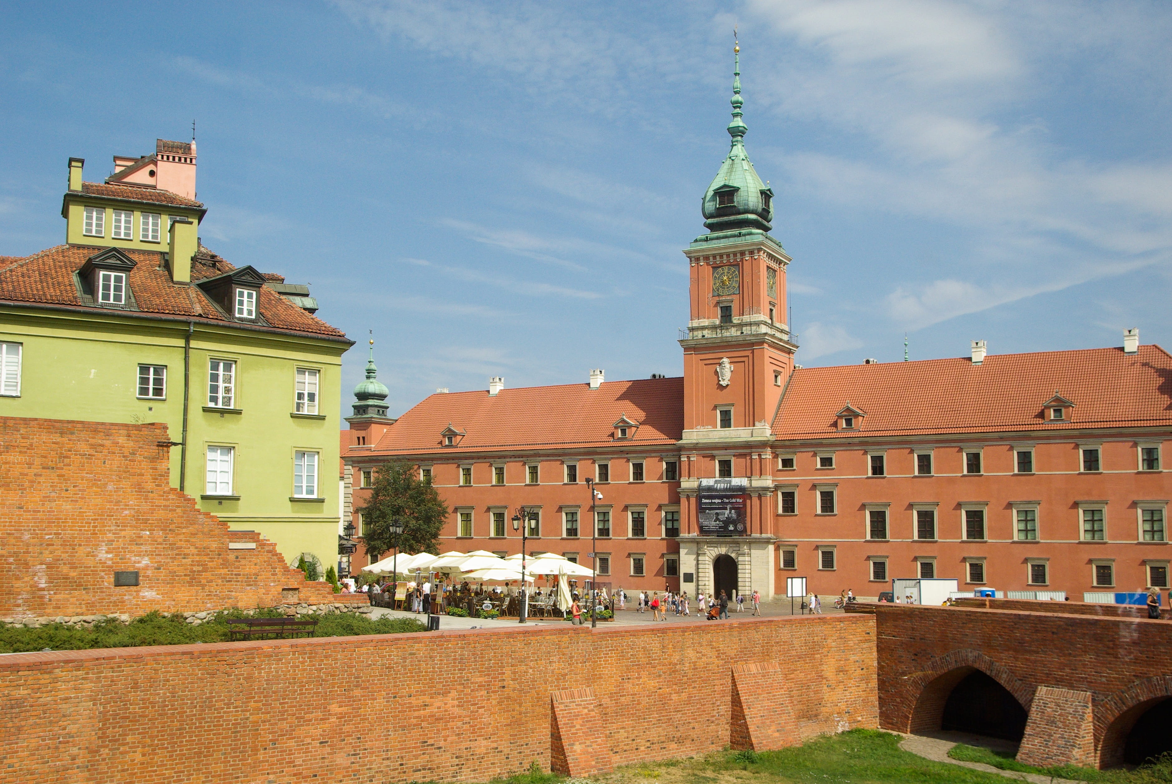 history, castle, warsaw, pylon, brown, nature, architecture, tower, Poland, day, royal, europe, sunlight, architectural, old, built Structure, no people, HD Wallpaper