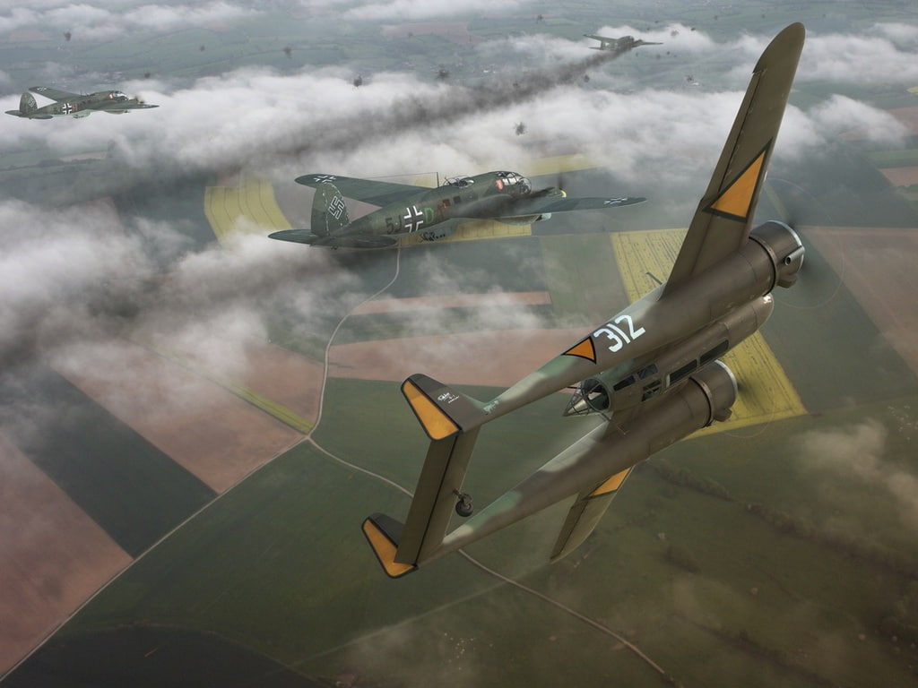 fly, antique, art, g, hd, aircraft, 480P, Airplane, fokker, HD Wallpaper