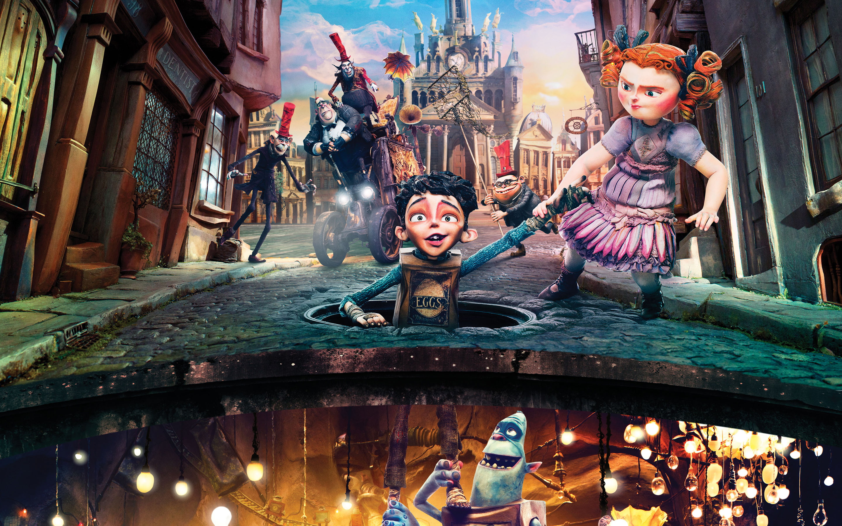 movie, boxtrolls, 2014, 2K, HD Wallpaper