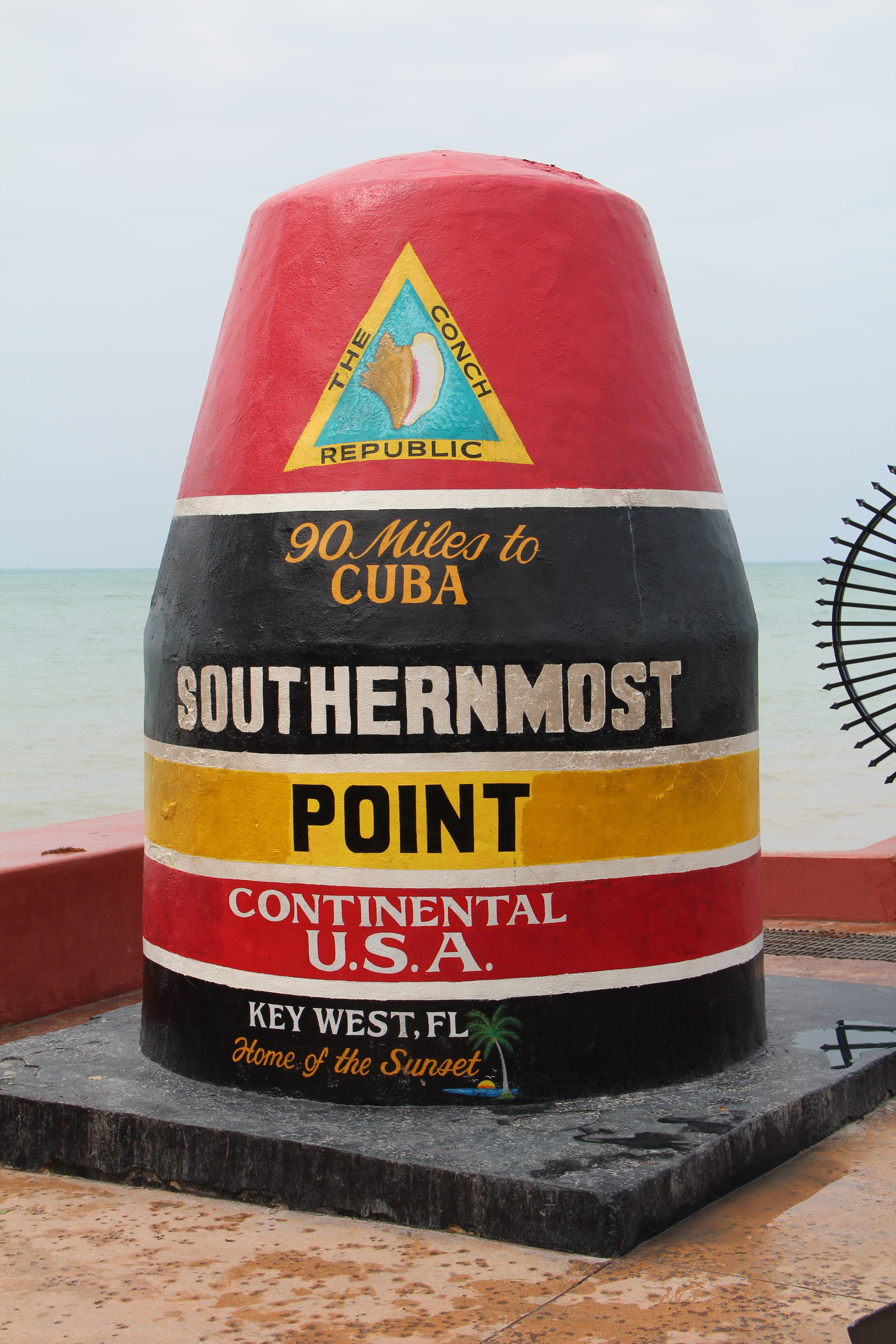 beach, outdoors, key west, red, pier, sky, script, day, florida, no people, close-up, western script, sea, land, usa, transportation, mode of transportation, Phone HD Wallpaper