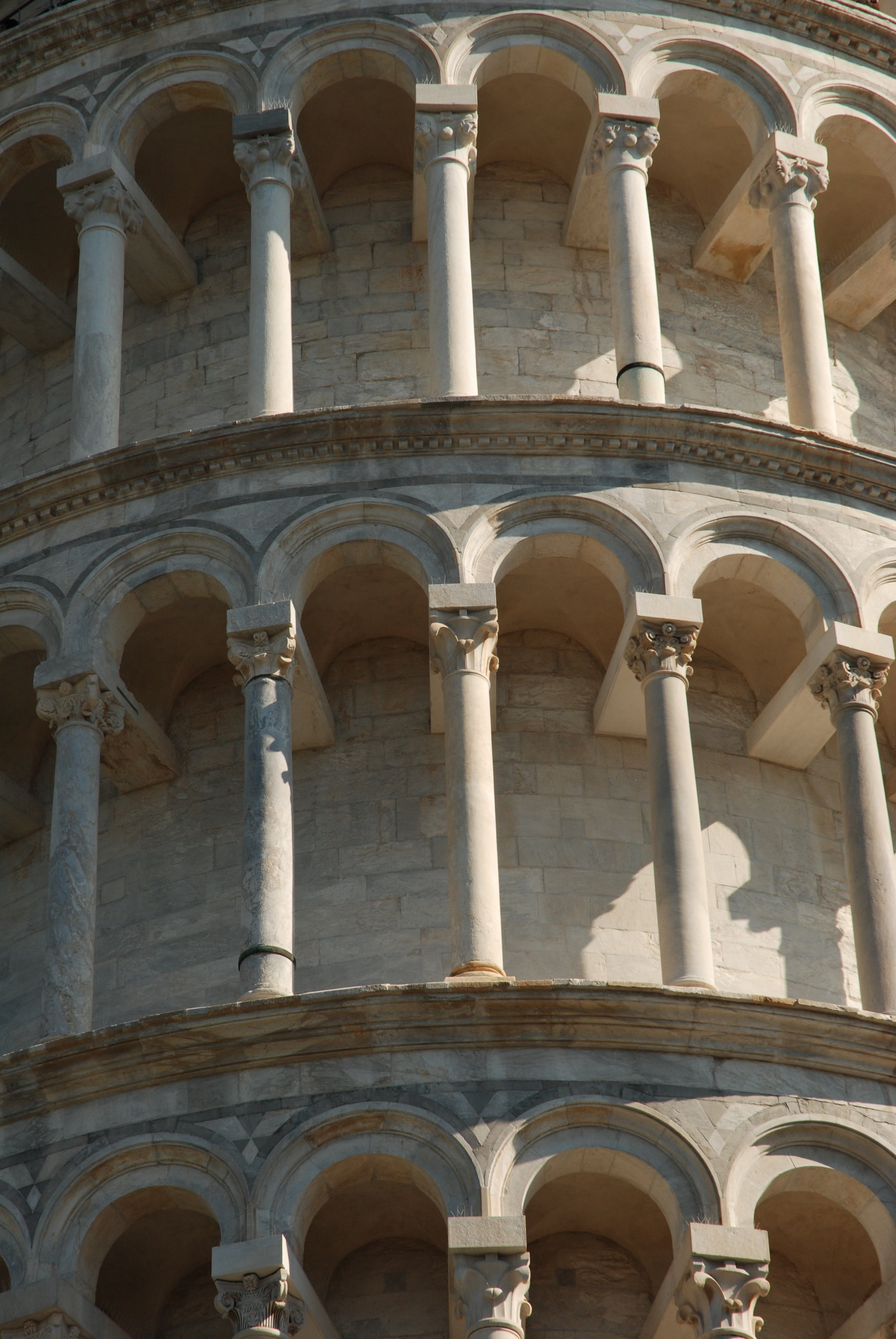 tuscany, landscape, day, italy, holiday, travel destinations, 4K, building exterior, old, full frame, architectural column, pattern, built structure, arcade, Phone HD Wallpaper