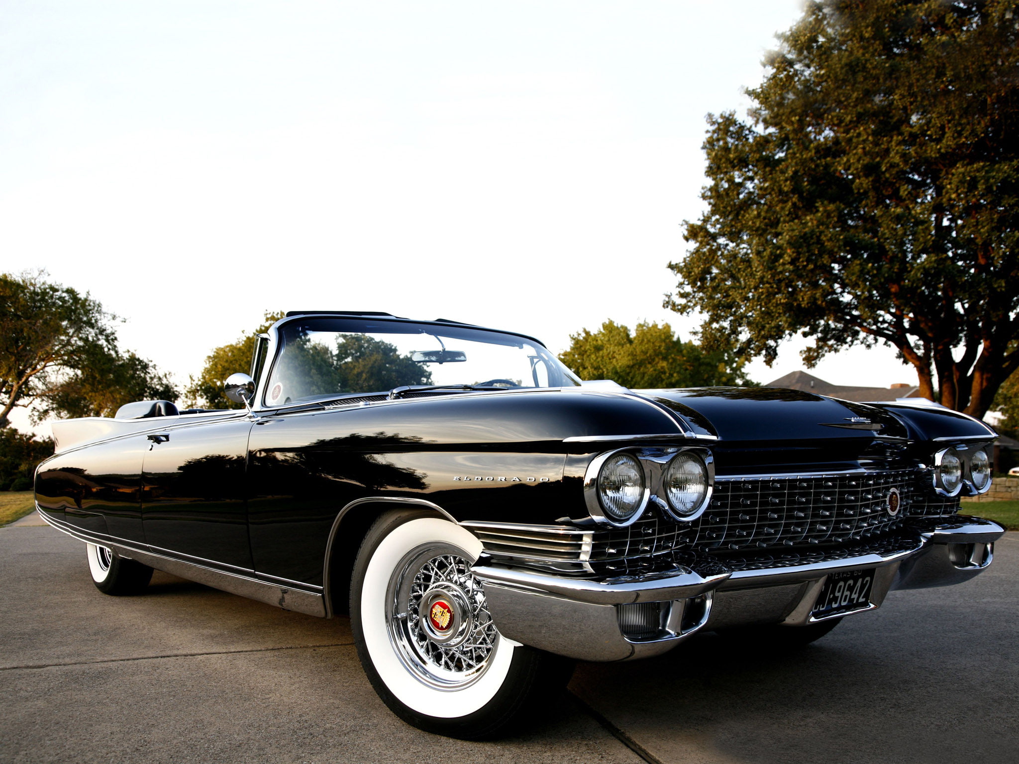 cadillac, 1960, eldorado, convertible, 1080P, biarritz, luxury, classic, HD Wallpaper