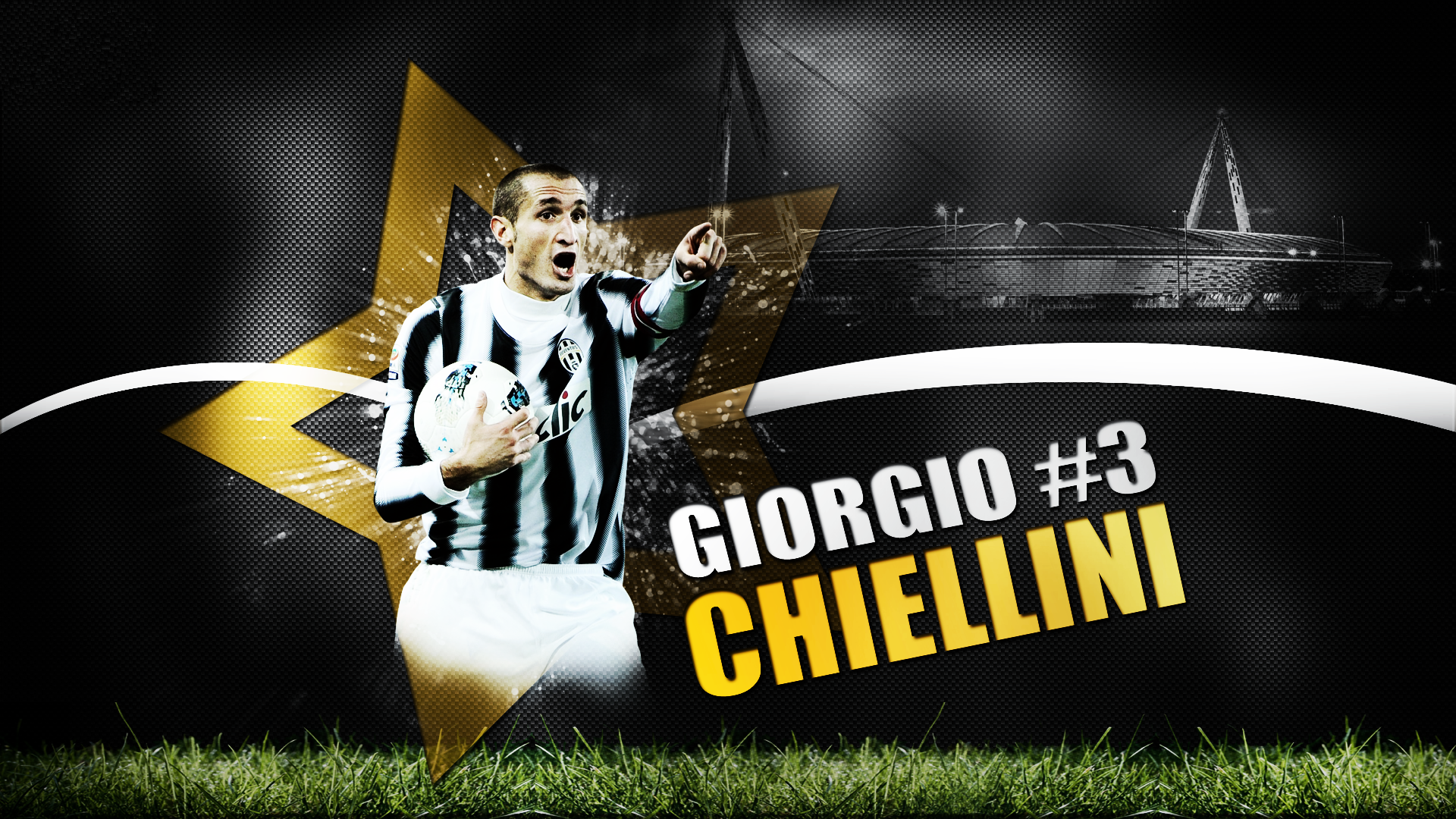 Soccer, Juventus F.C., Italian, Giorgio Chiellini, 1080P, HD Wallpaper