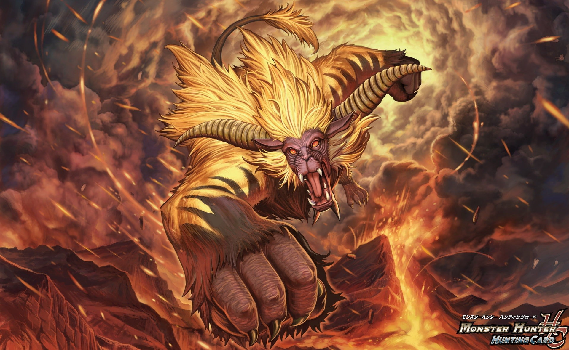 Rajang, 720P, Monster Hunter, HD Wallpaper