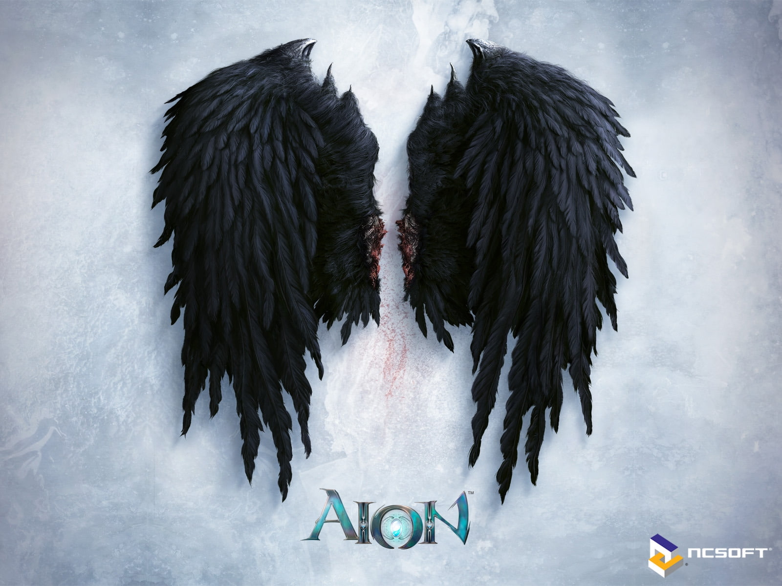 AION, hd, art, Black, 720P, wings, ncsoft, HD Wallpaper
