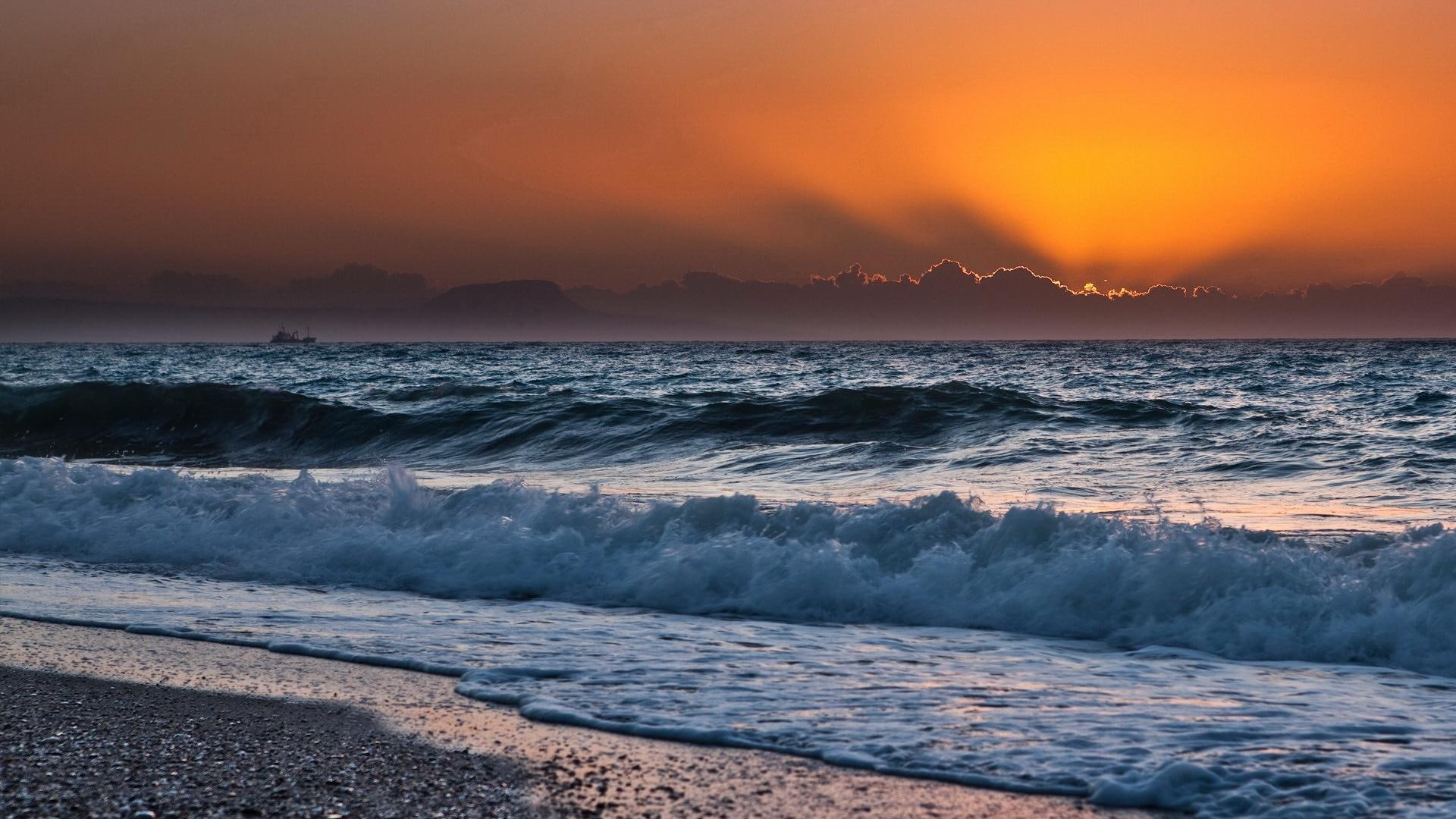 1080P, sea - ocean, mobile, wide, sea, HD Wallpaper