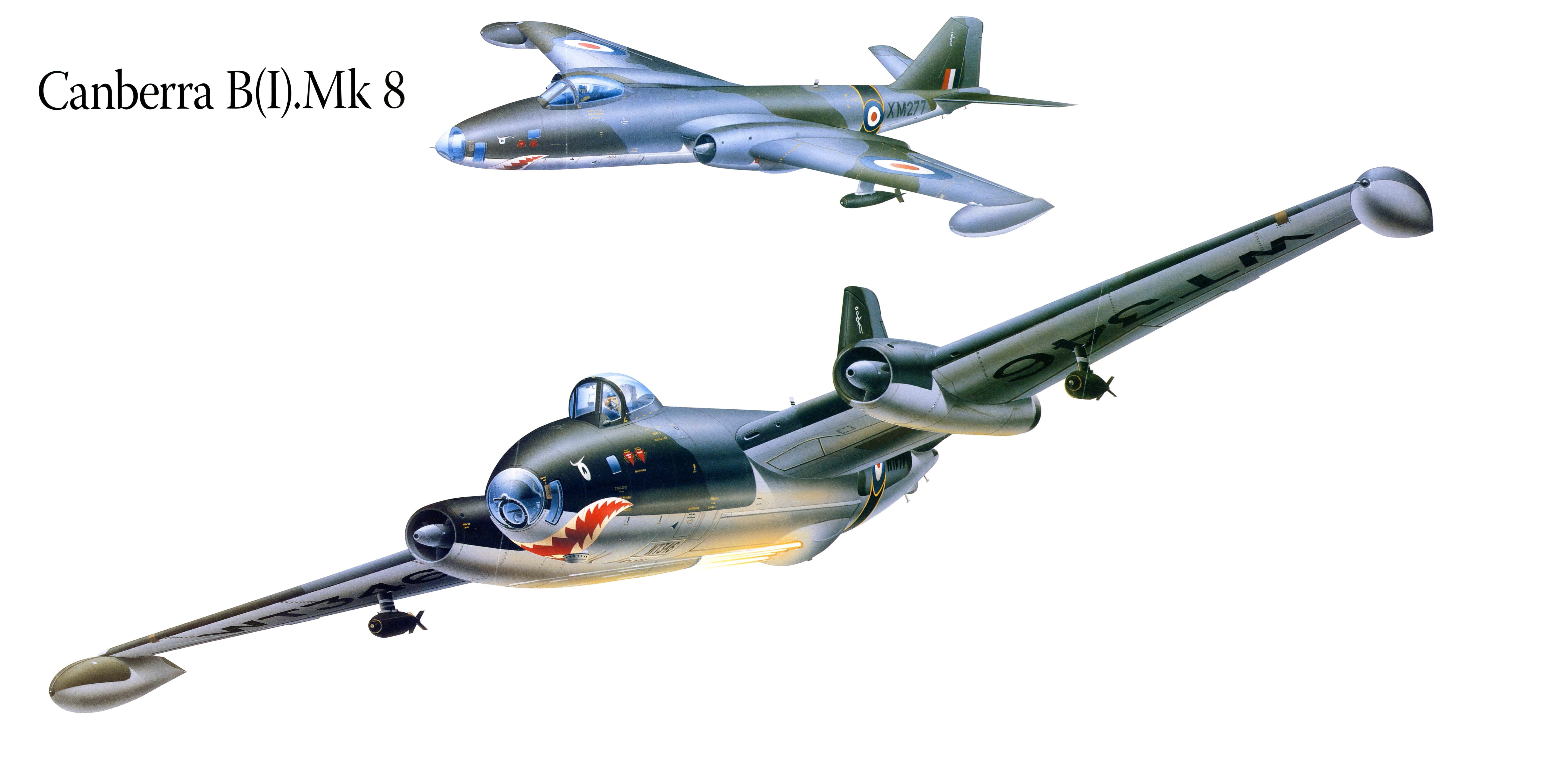 aircraft, fighter, canberra, 5K, war, painting, military, airplane, art, weapon, HD Wallpaper