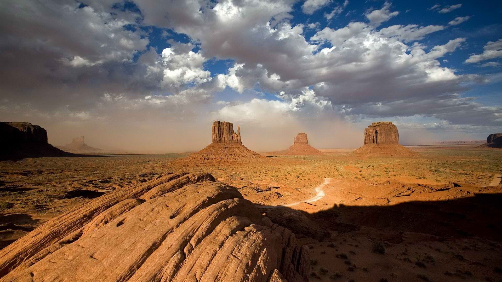 art, buildings, hd, 1080P, valley, world, monuments, monument, utah, architecture, mittens, x, HD Wallpaper
