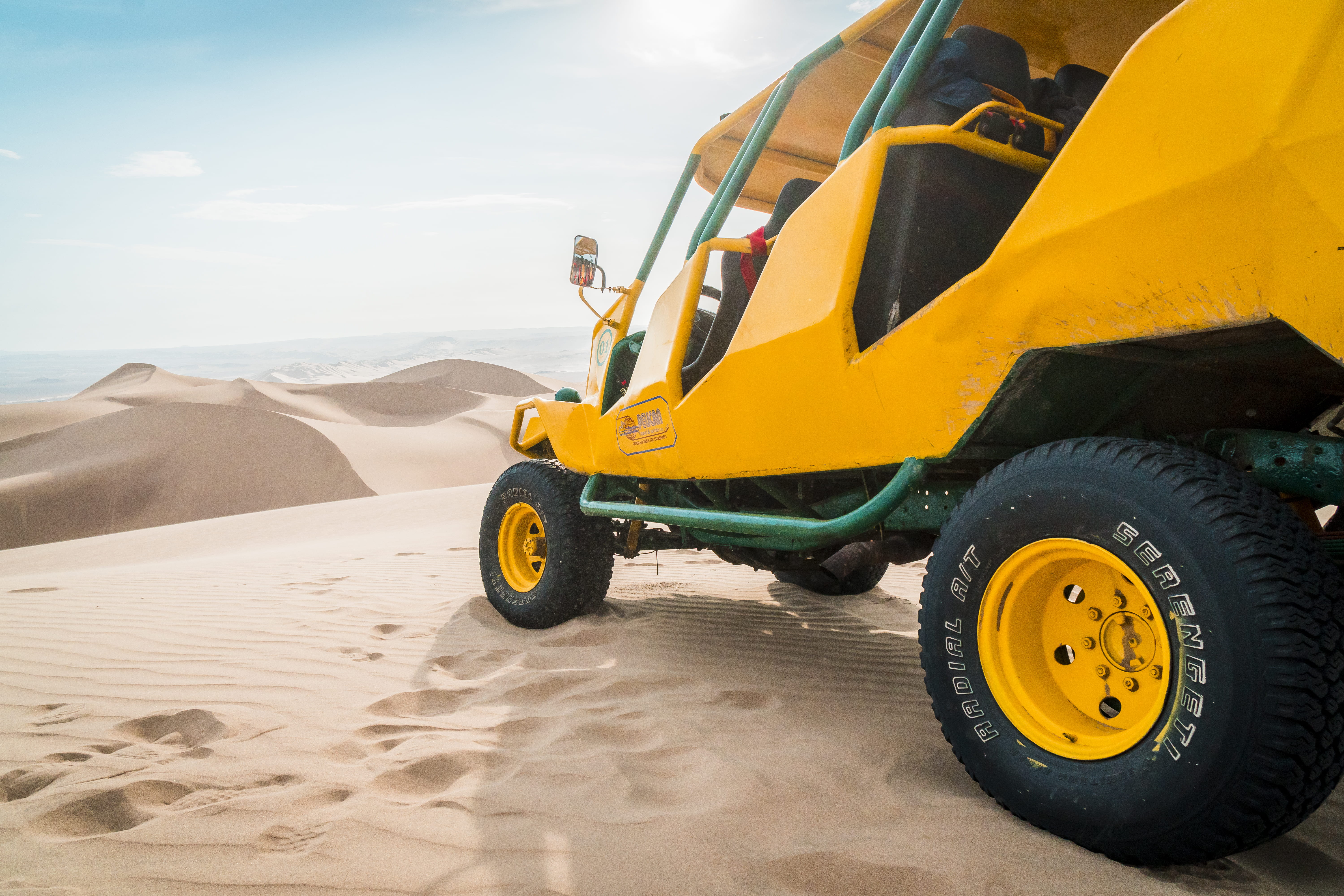 nature, field, land vehicle, day, travel, sky, sand, 4x4, black, hot, transportation, mode of transportation, atv, adrenaline, beach, motor vehicle, wheel, HD Wallpaper