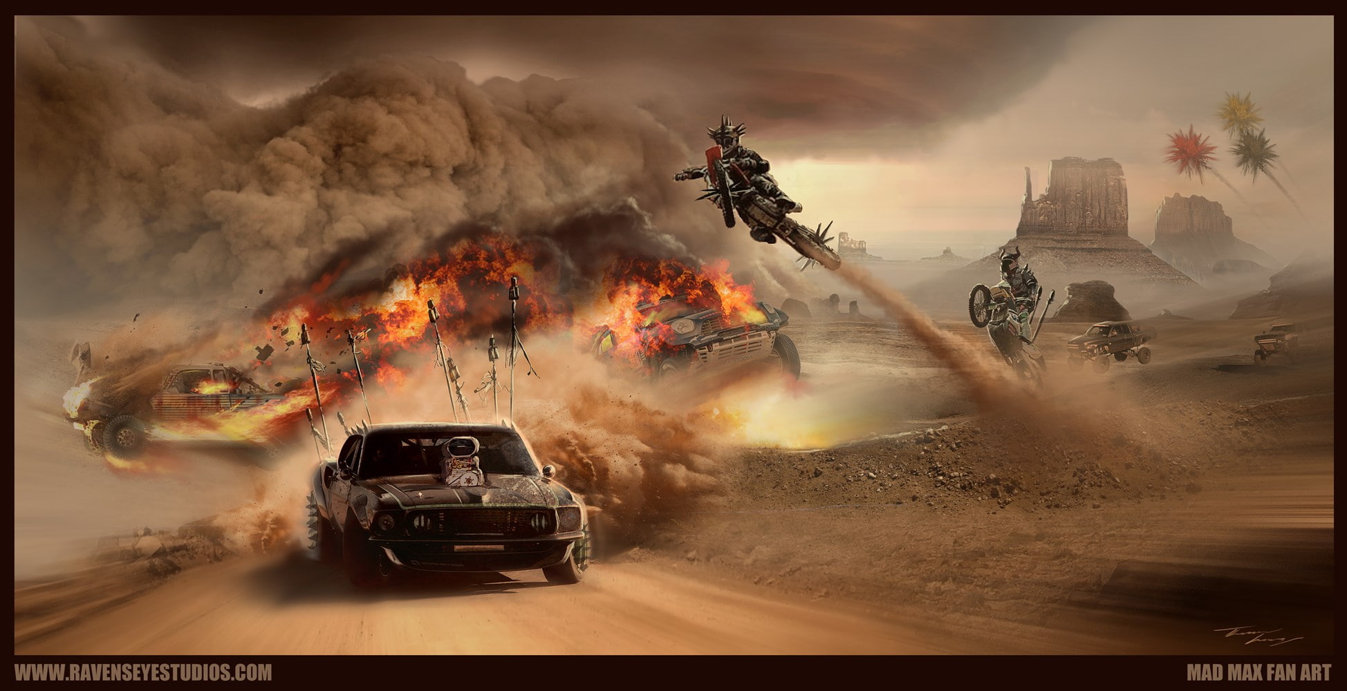 1080P, mad max fury road, HD Wallpaper