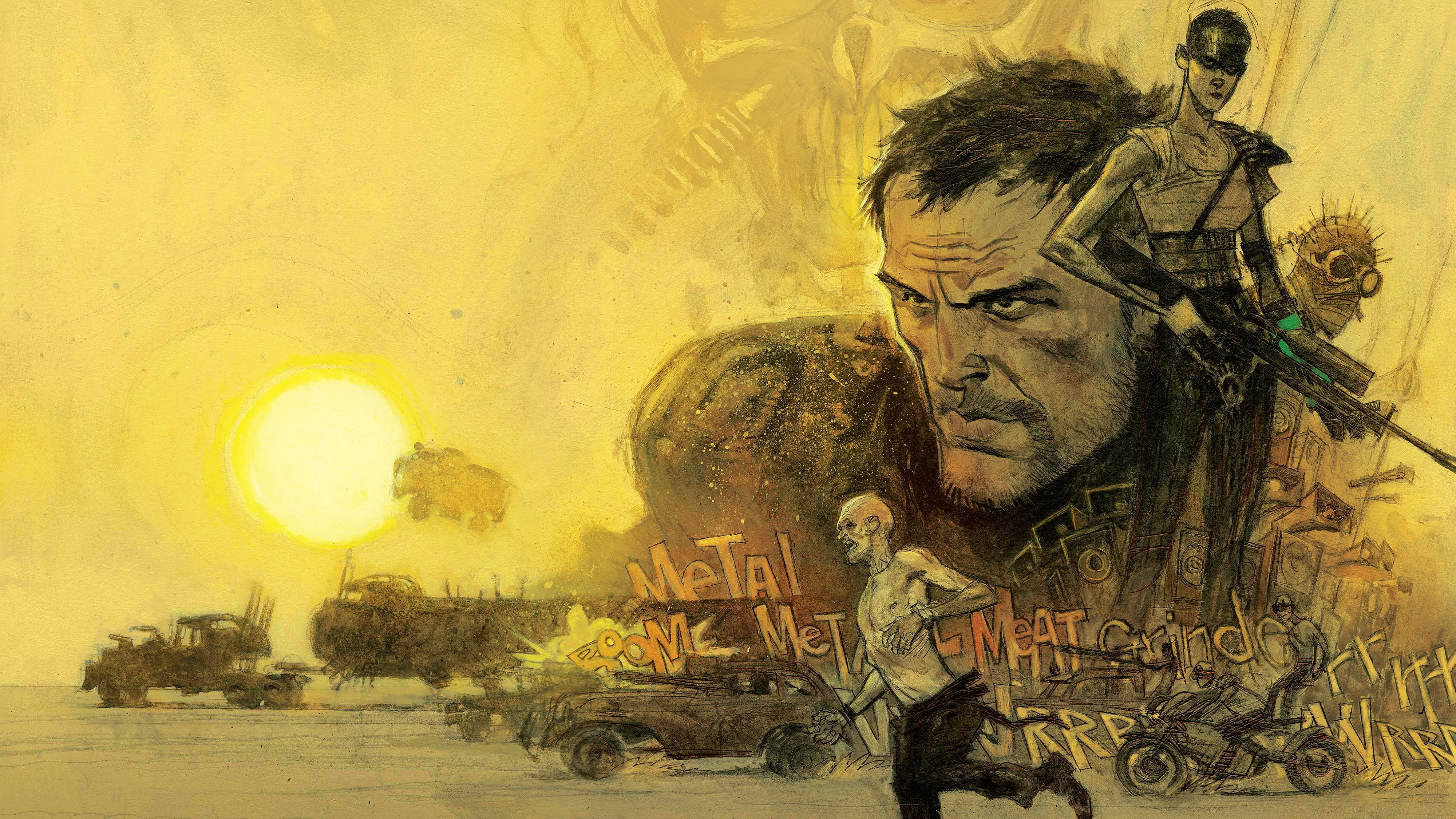 4K, Imperator Furiosa, Movie, Mad Max: Fury Road, Max Rockatansky, HD Wallpaper