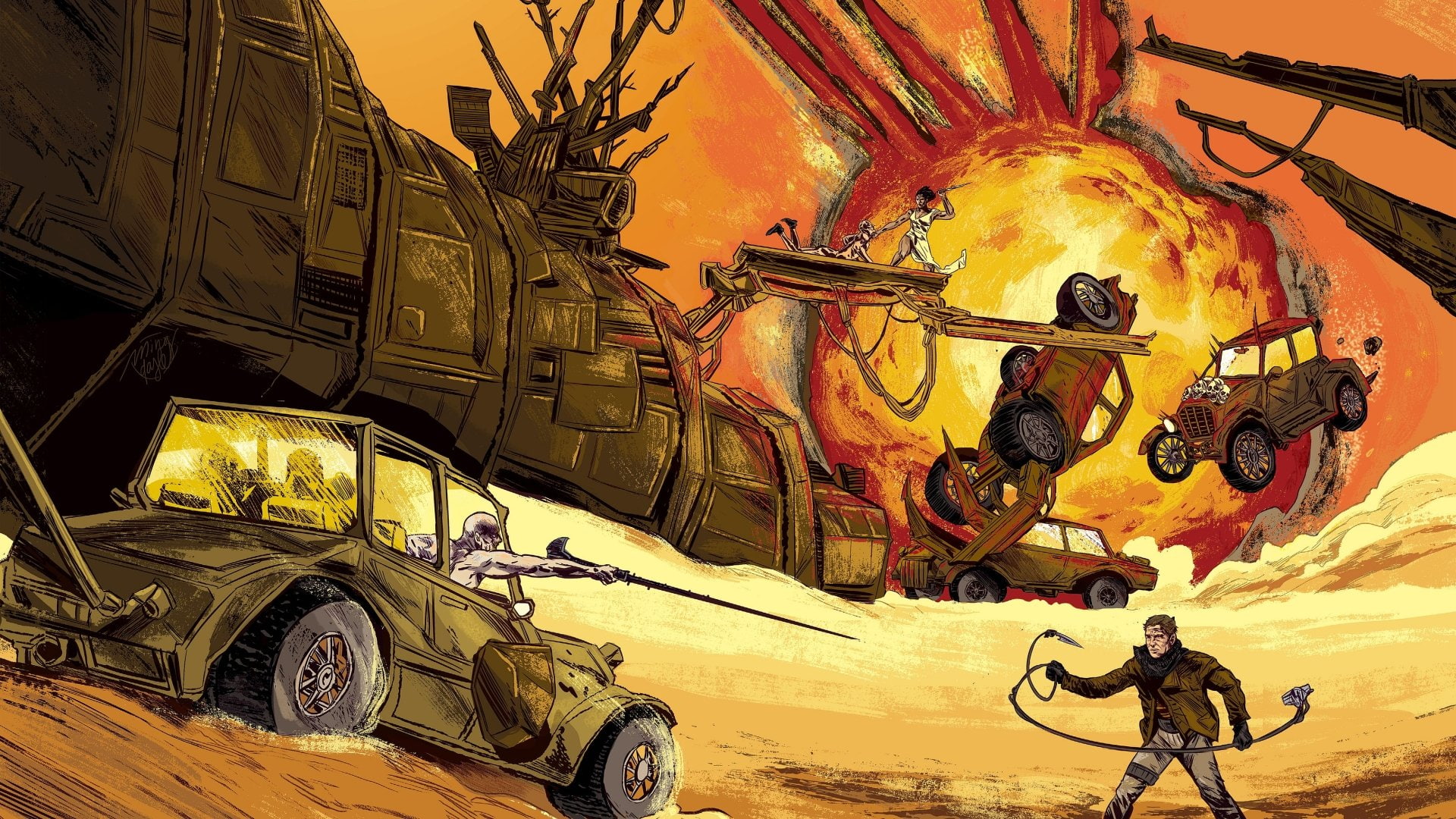 Mad Max: Fury Road, 1080P, Max Rockatansky, Movie, HD Wallpaper